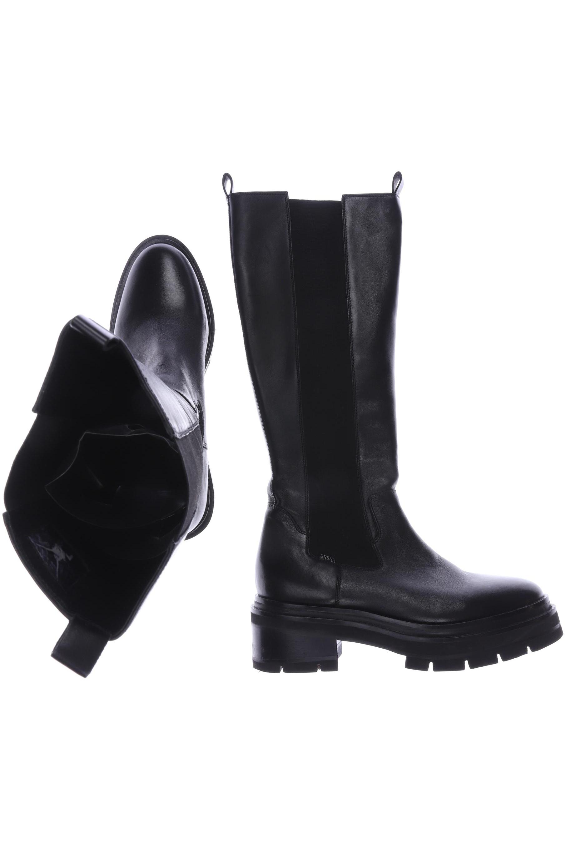 

Bronx Damen Stiefel, schwarz