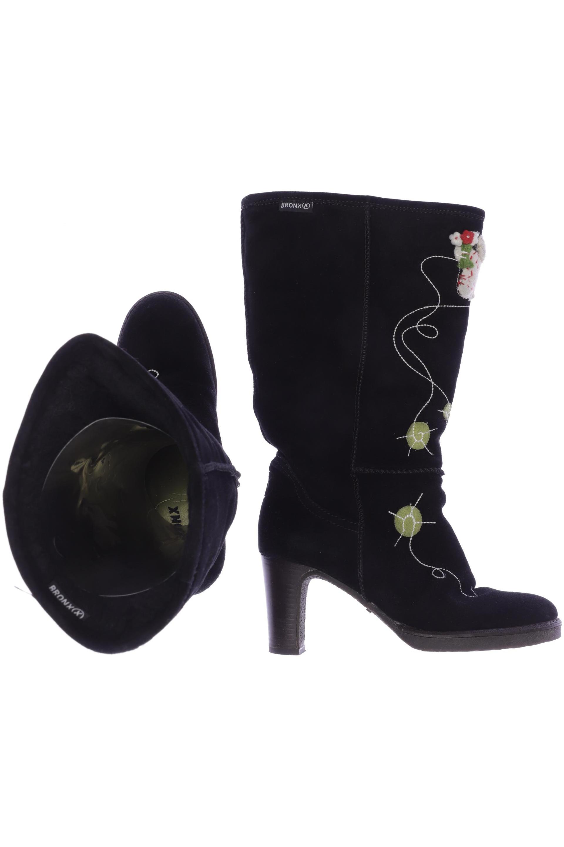 

Bronx Damen Stiefel, schwarz, Gr. 36