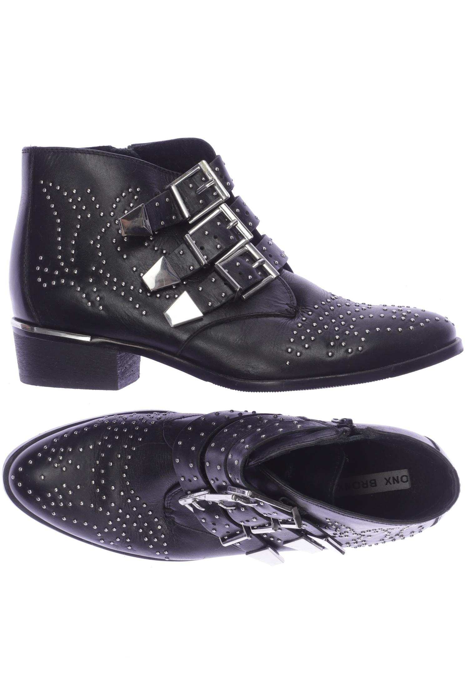 

Bronx Damen Stiefelette, schwarz