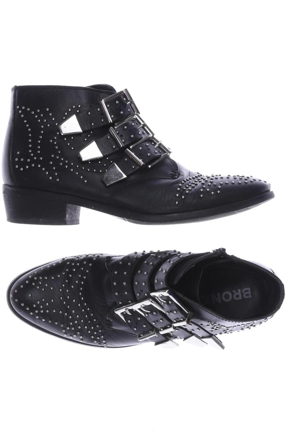 

Bronx Damen Stiefelette, schwarz