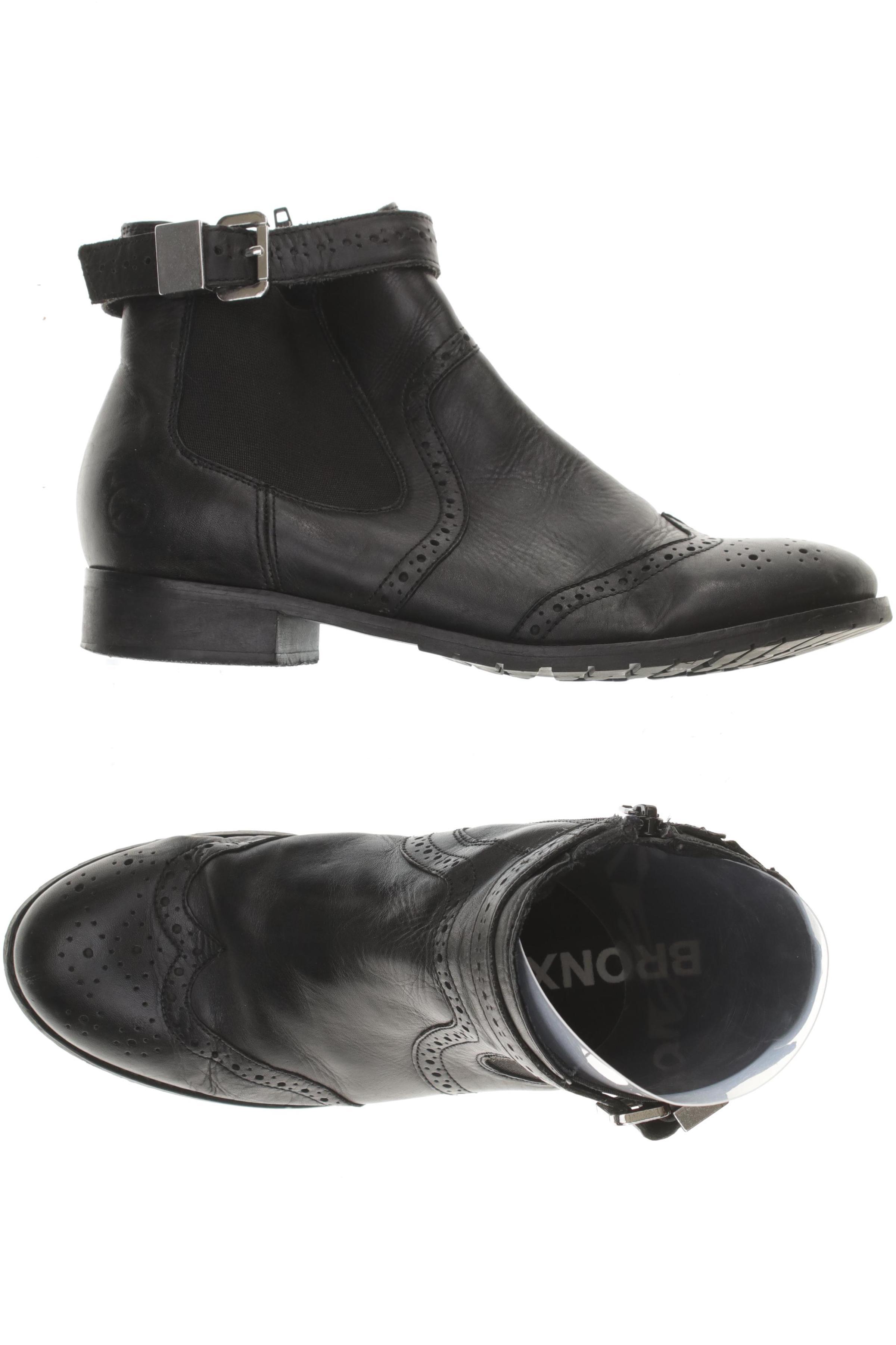

Bronx Damen Stiefelette, schwarz, Gr. 39