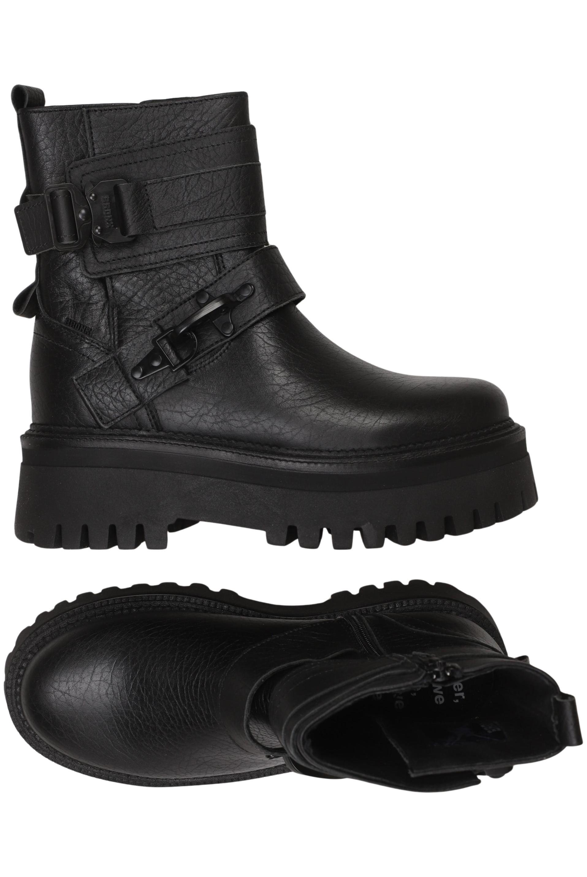 

Bronx Damen Stiefelette, schwarz, Gr. 37