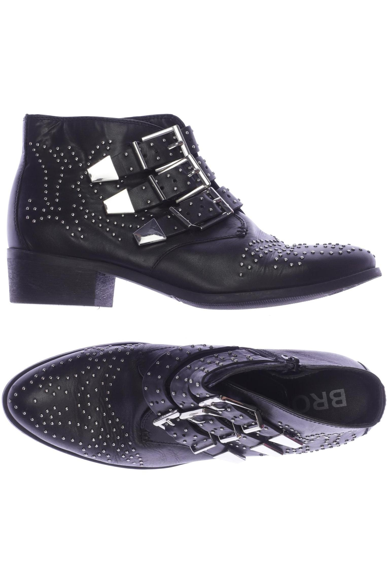 

Bronx Damen Stiefelette, schwarz