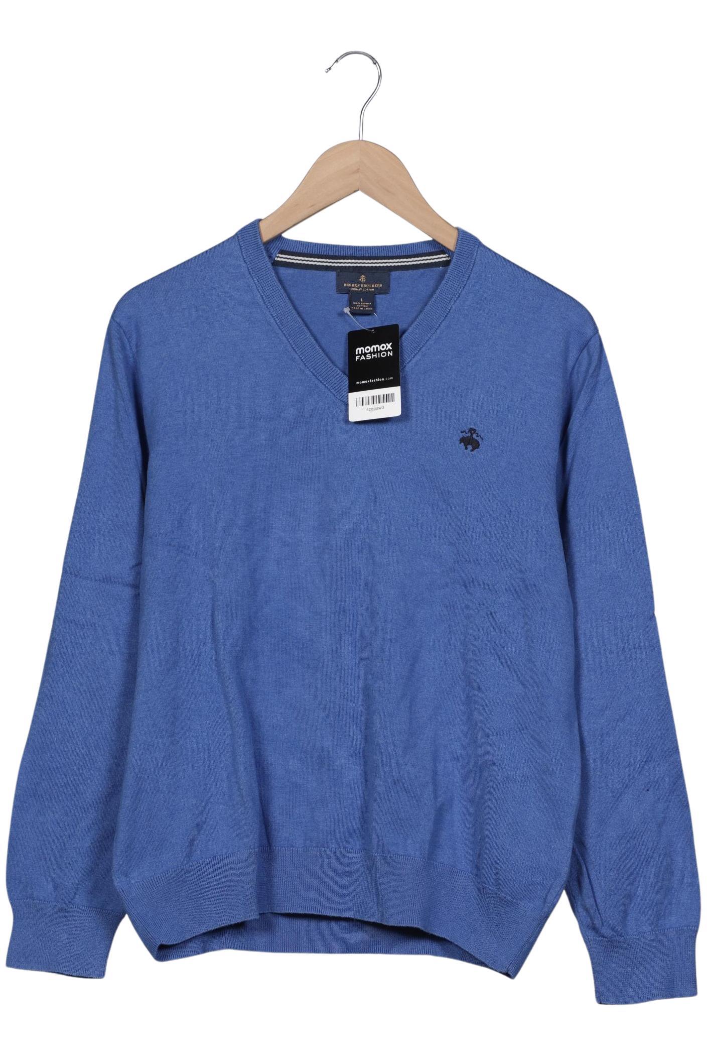 

Brooks Brothers Herren Pullover, blau, Gr. 52