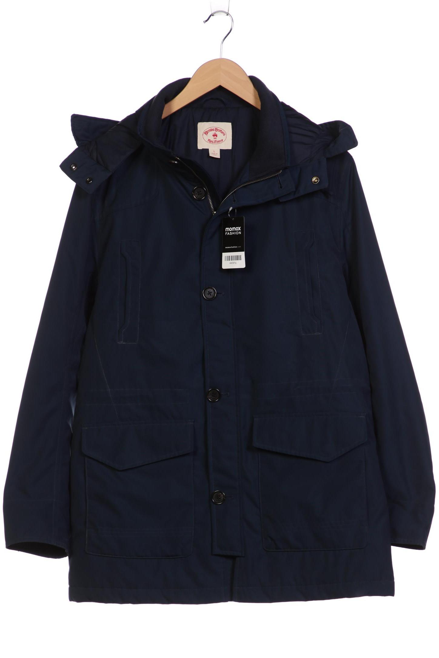 

Brooks Brothers Herren Mantel, marineblau, Gr. 52
