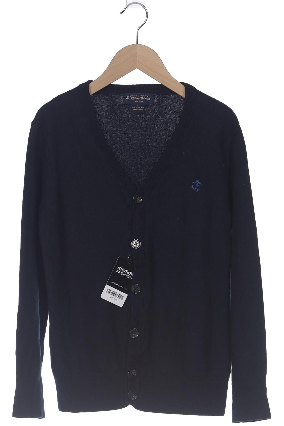 

Brooks Brothers Herren Strickjacke, marineblau, Gr. 52