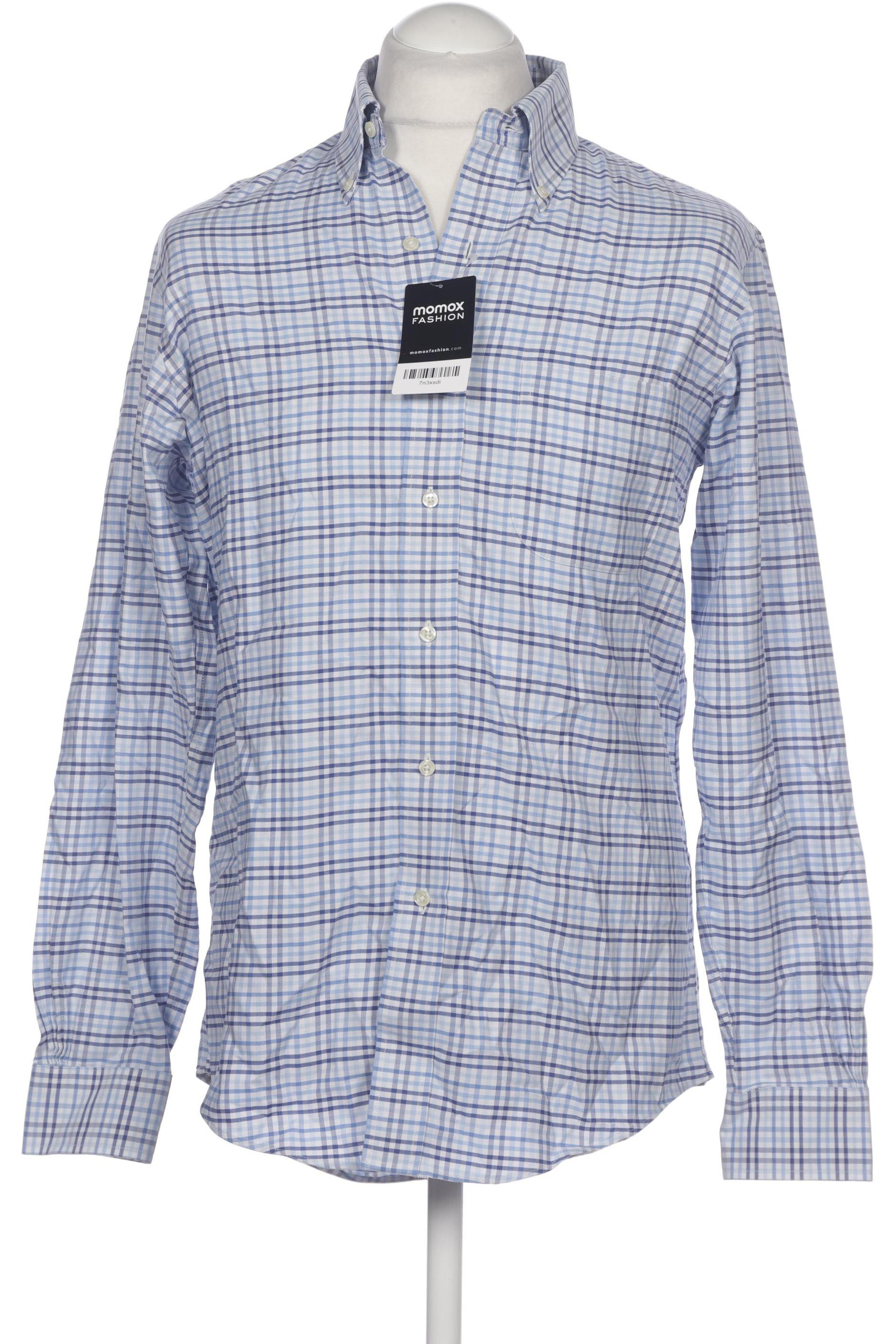 

Brooks Brothers Herren Hemd, blau, Gr. 48