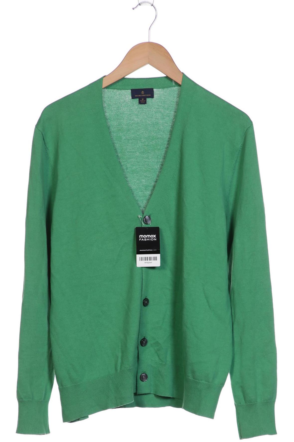 

Brooks Brothers Herren Strickjacke, grün, Gr. 48