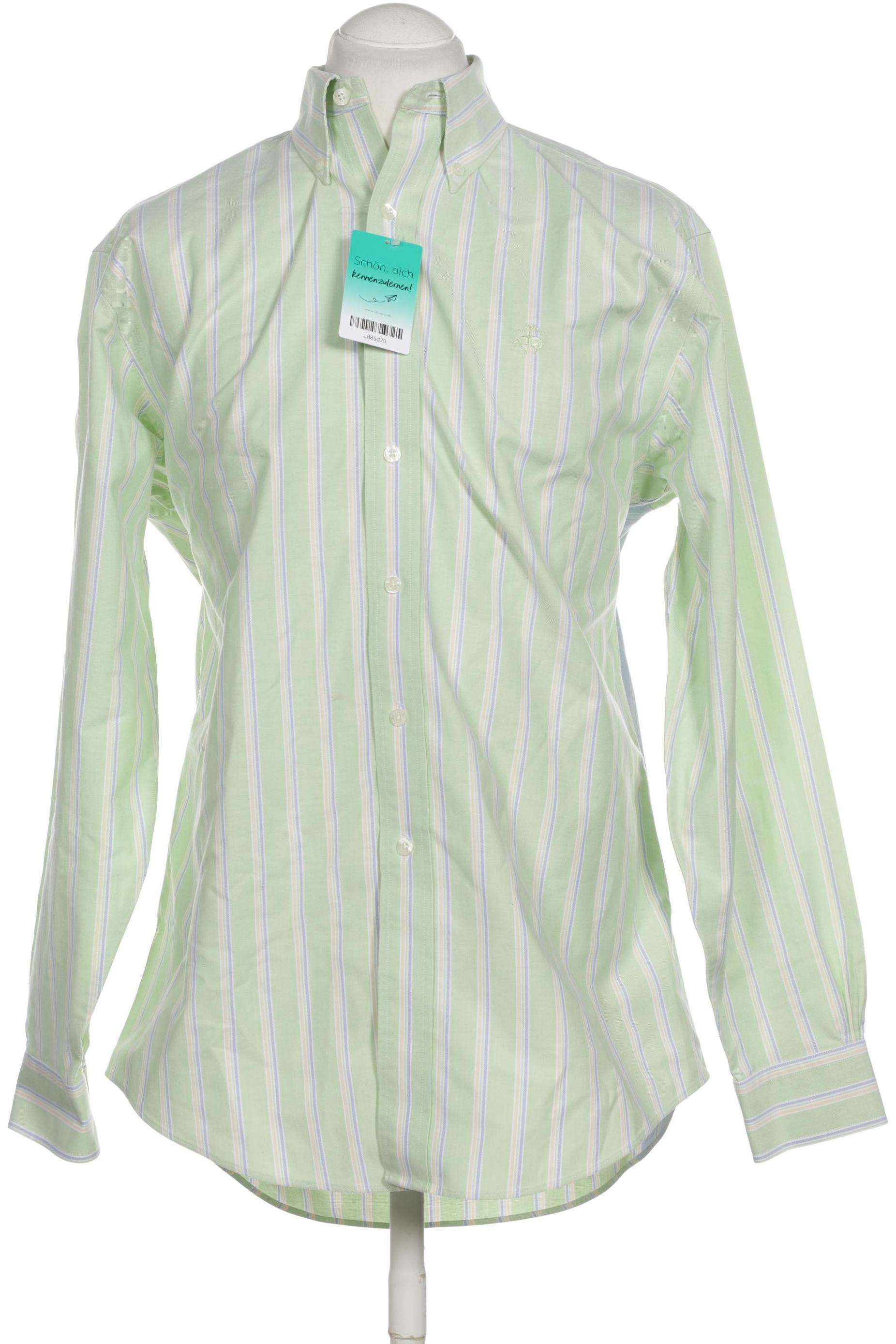 

Brooks Brothers Herren Hemd, grün, Gr. 48
