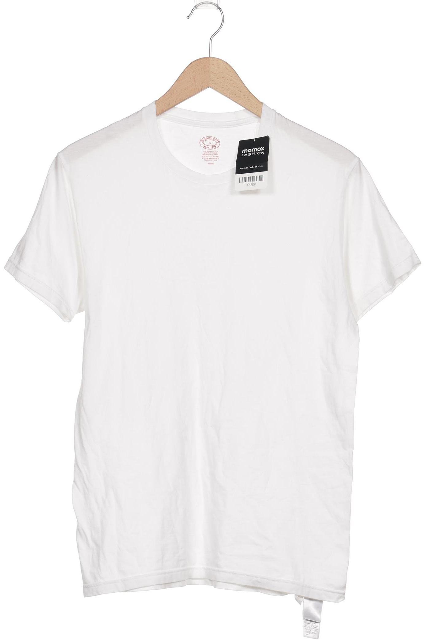 

Brooks Brothers Herren T-Shirt, weiß, Gr. 46