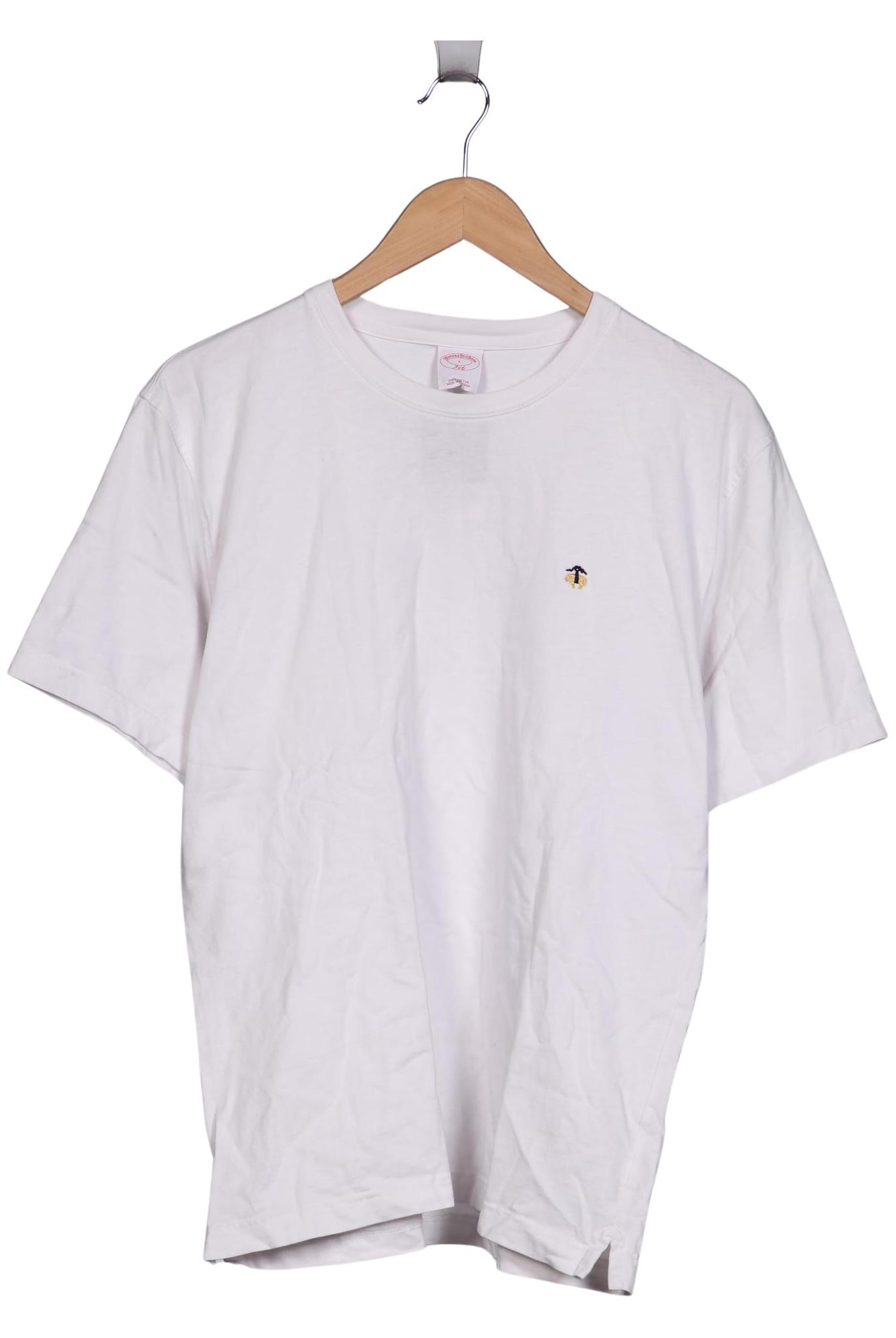 

Brooks Brothers Herren T-Shirt, weiß, Gr. 52