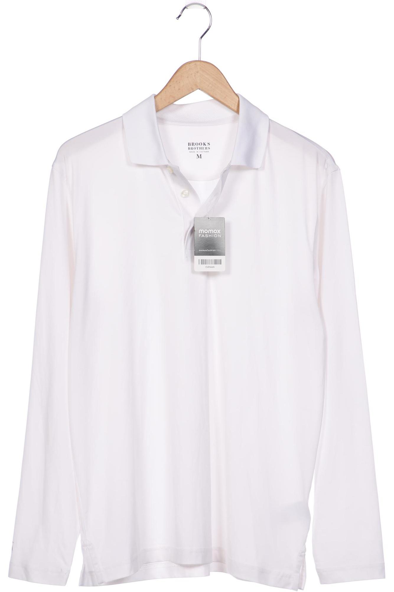 

Brooks Brothers Herren Poloshirt, weiß