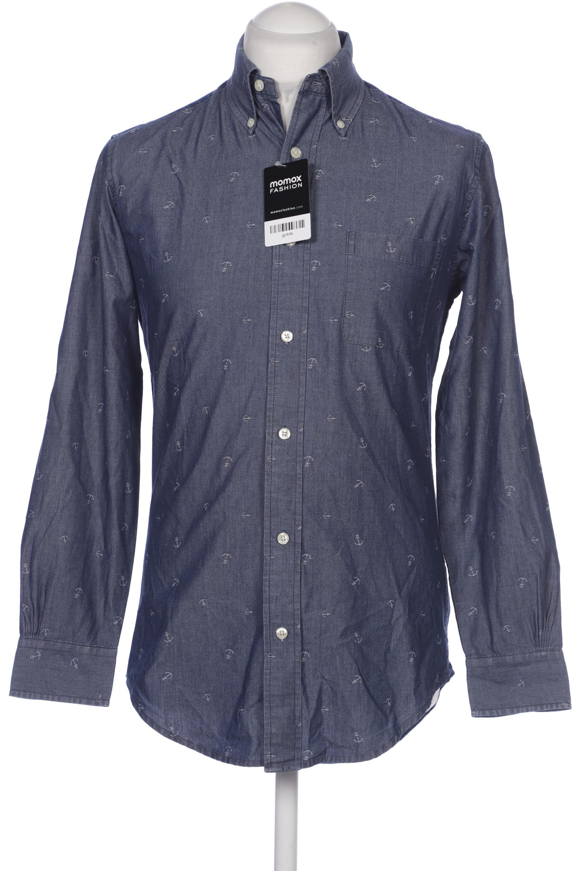 

Brooks Brothers Herren Hemd, marineblau, Gr. 46