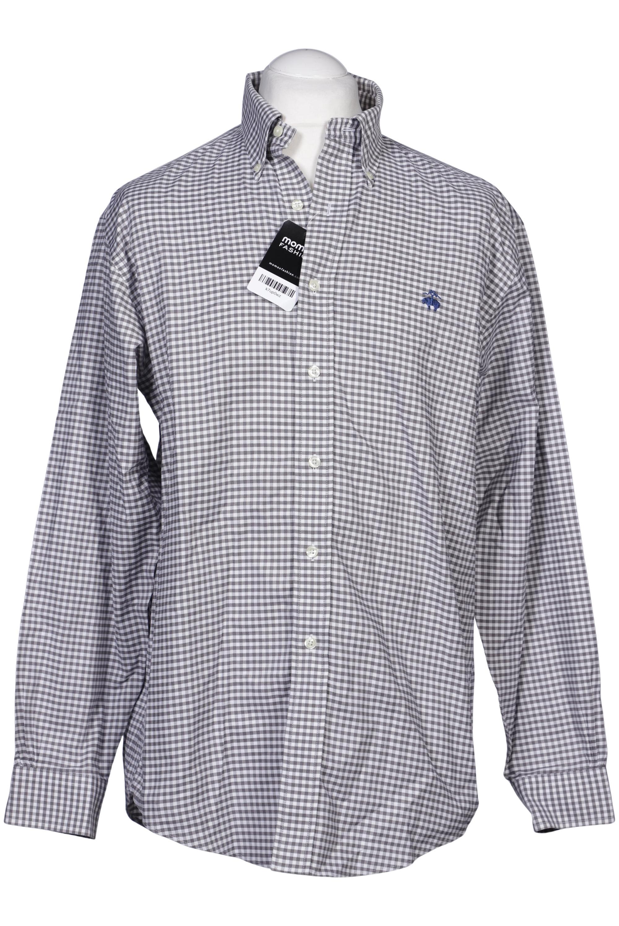 

Brooks Brothers Herren Hemd, grau, Gr. 48