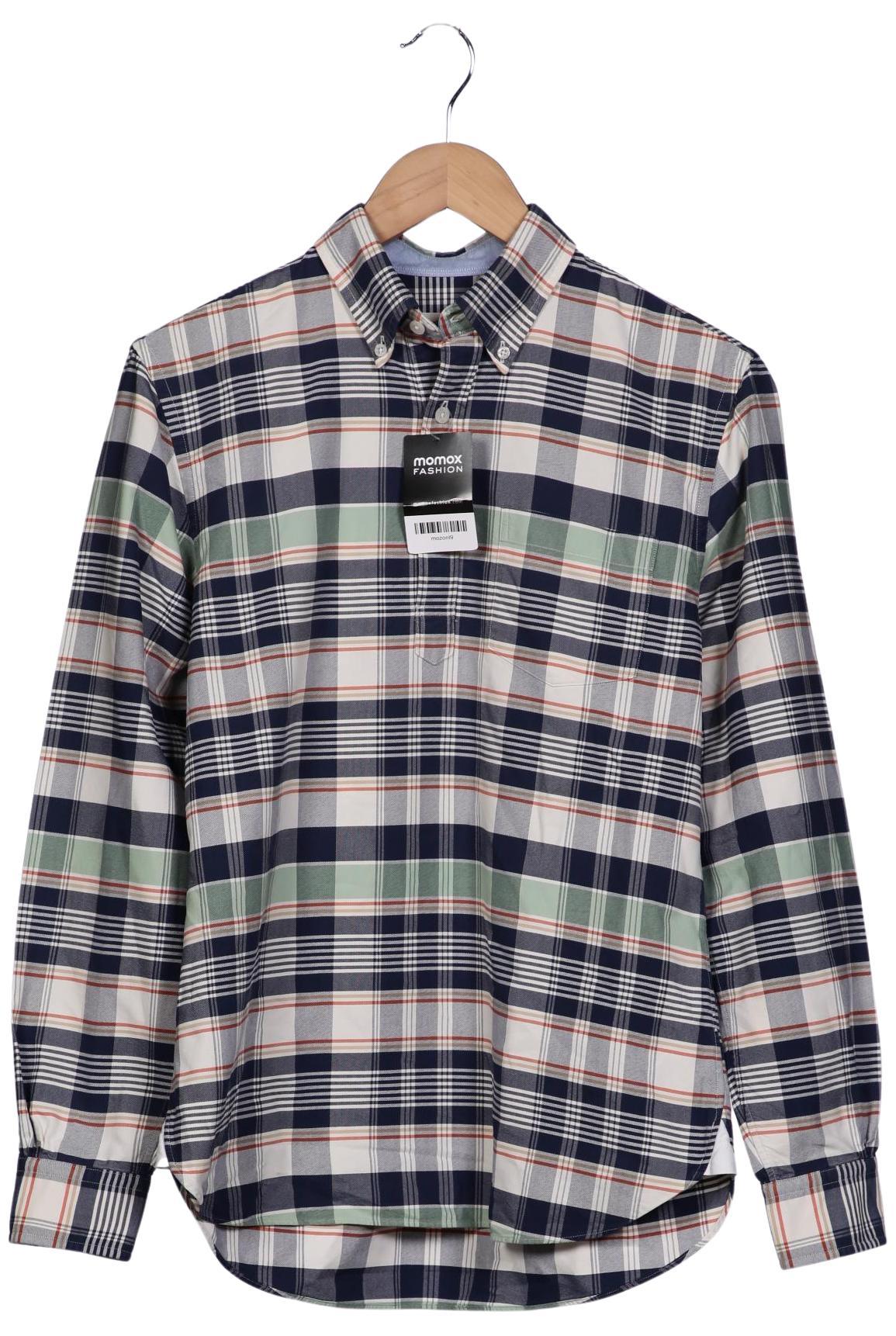 

Brooks Brothers Herren Hemd, marineblau, Gr. 46