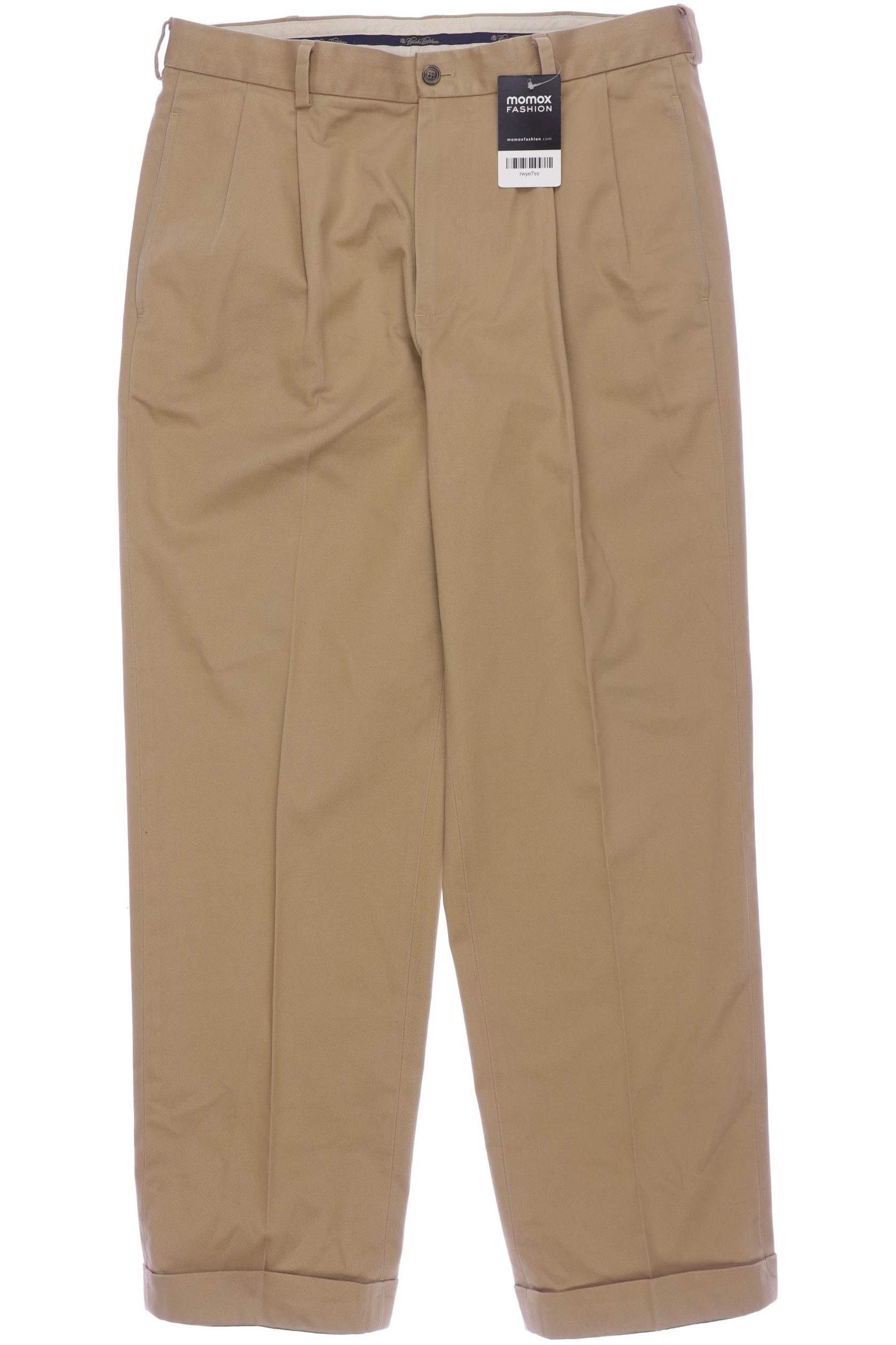 

Brooks Brothers Herren Stoffhose, beige, Gr. 34