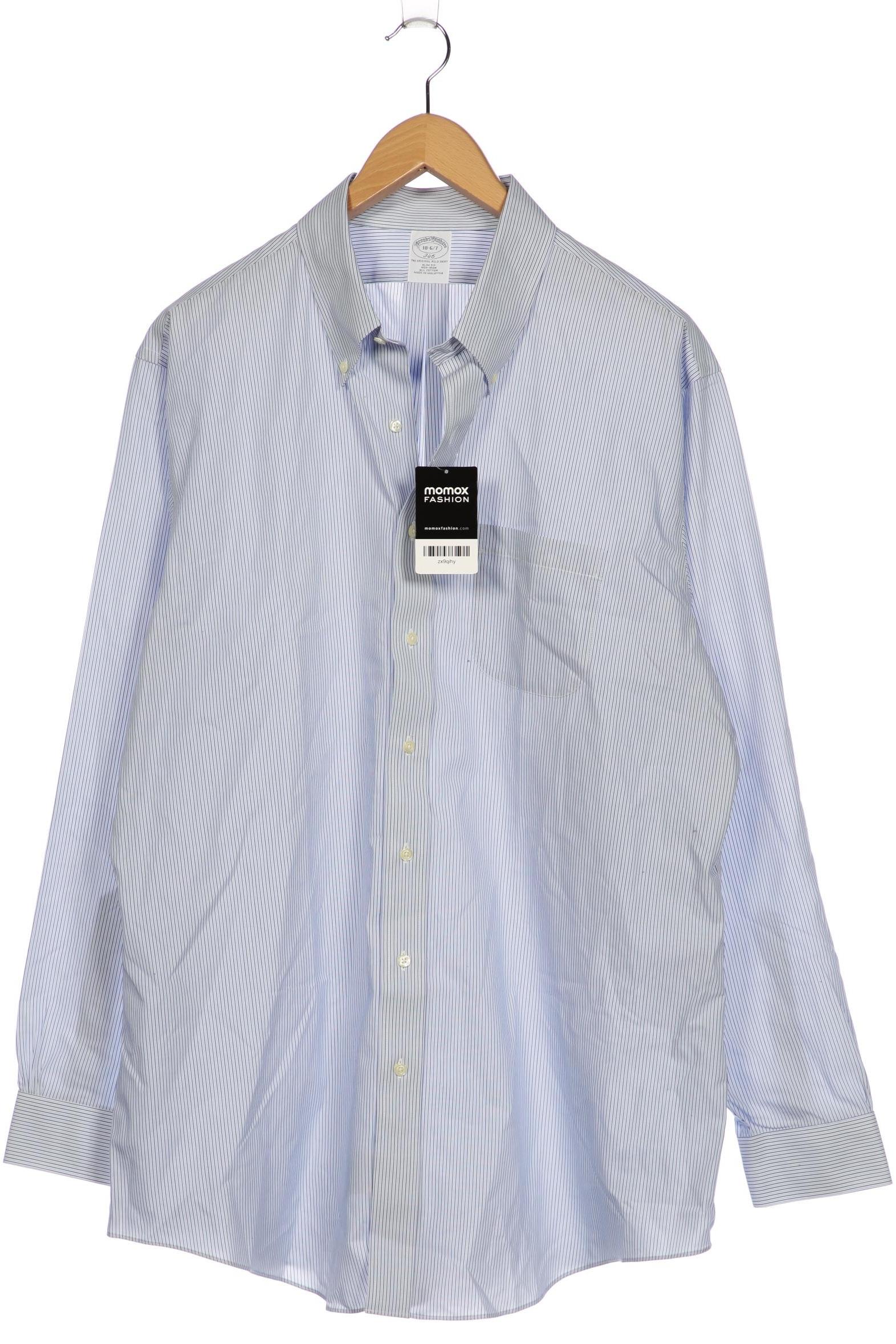 

Brooks Brothers Herren Hemd, blau, Gr. 56