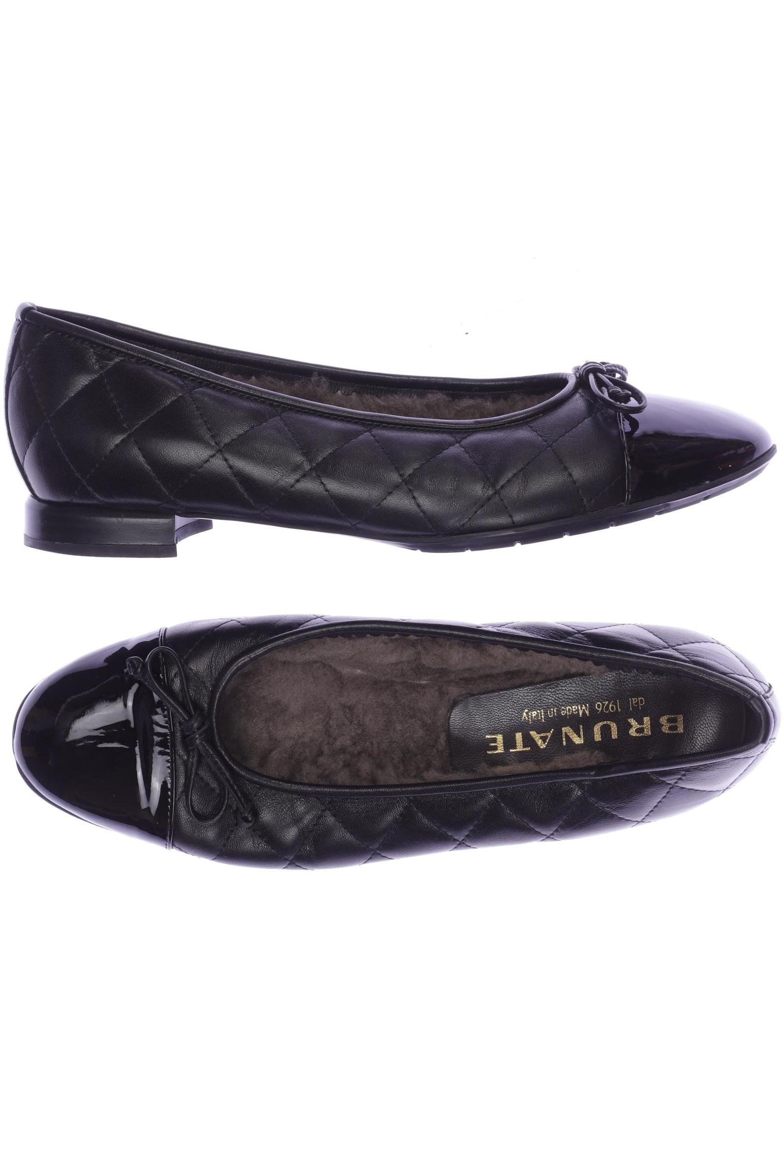 

Brunate Damen Ballerinas, schwarz, Gr. 38.5