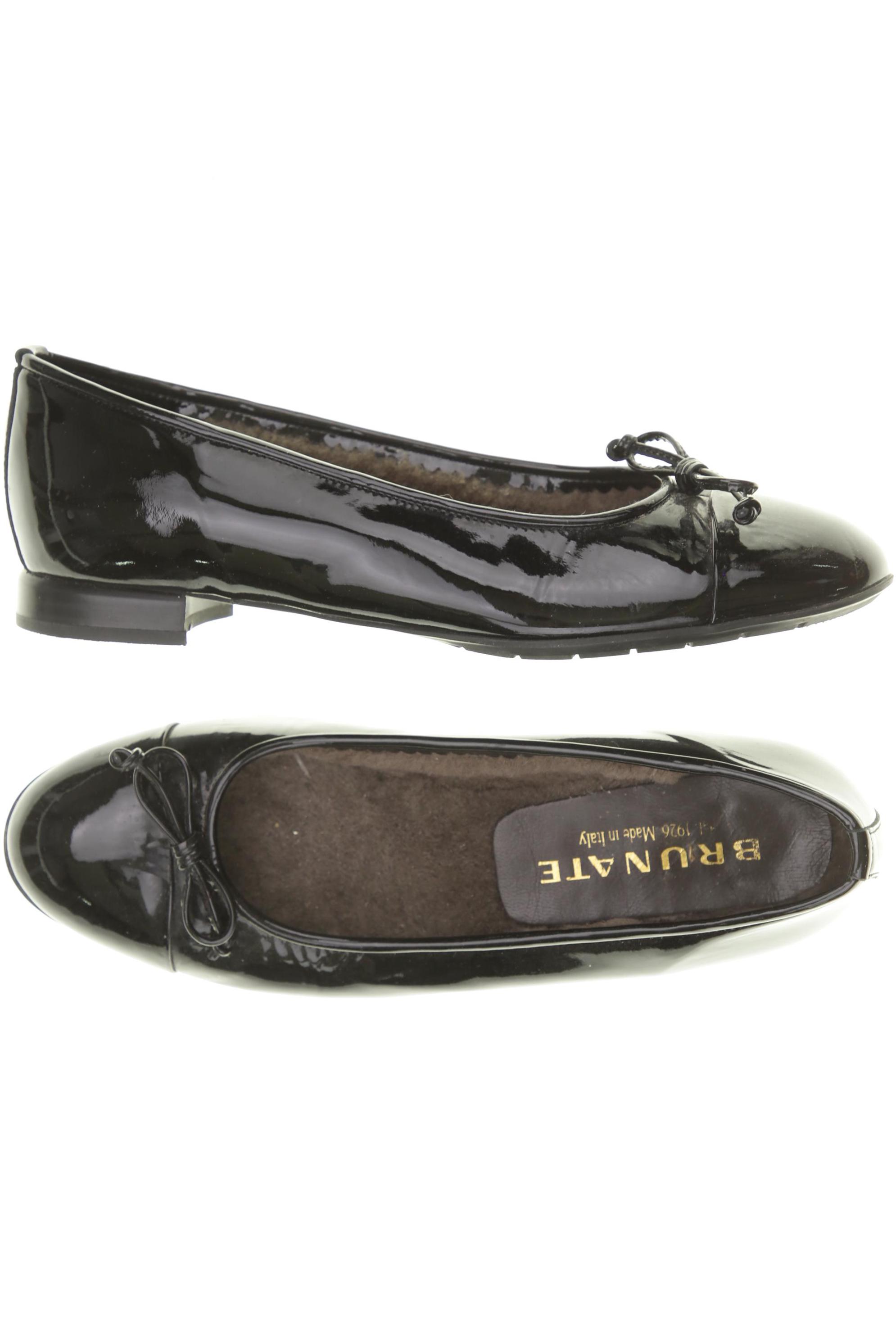 

Brunate Damen Ballerinas, schwarz, Gr. 38.5