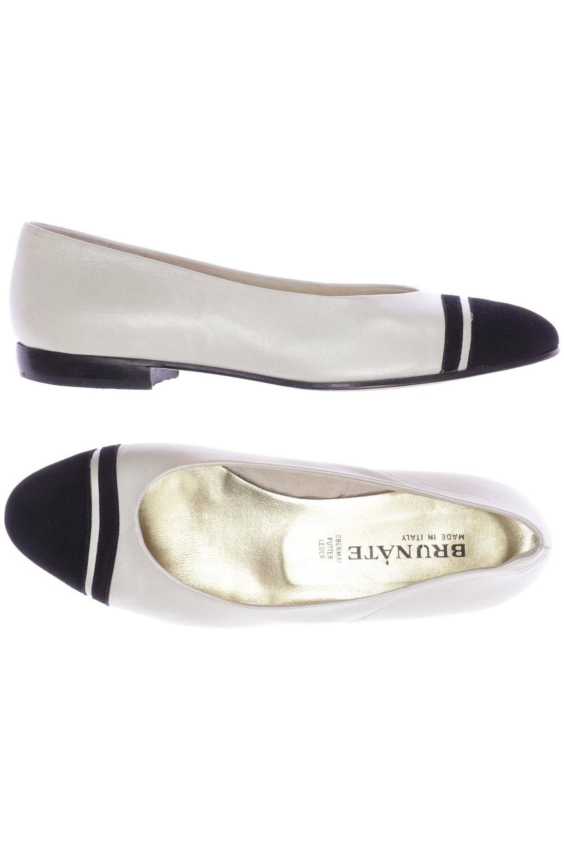 

Brunate Damen Ballerinas, cremeweiß, Gr. 38.5