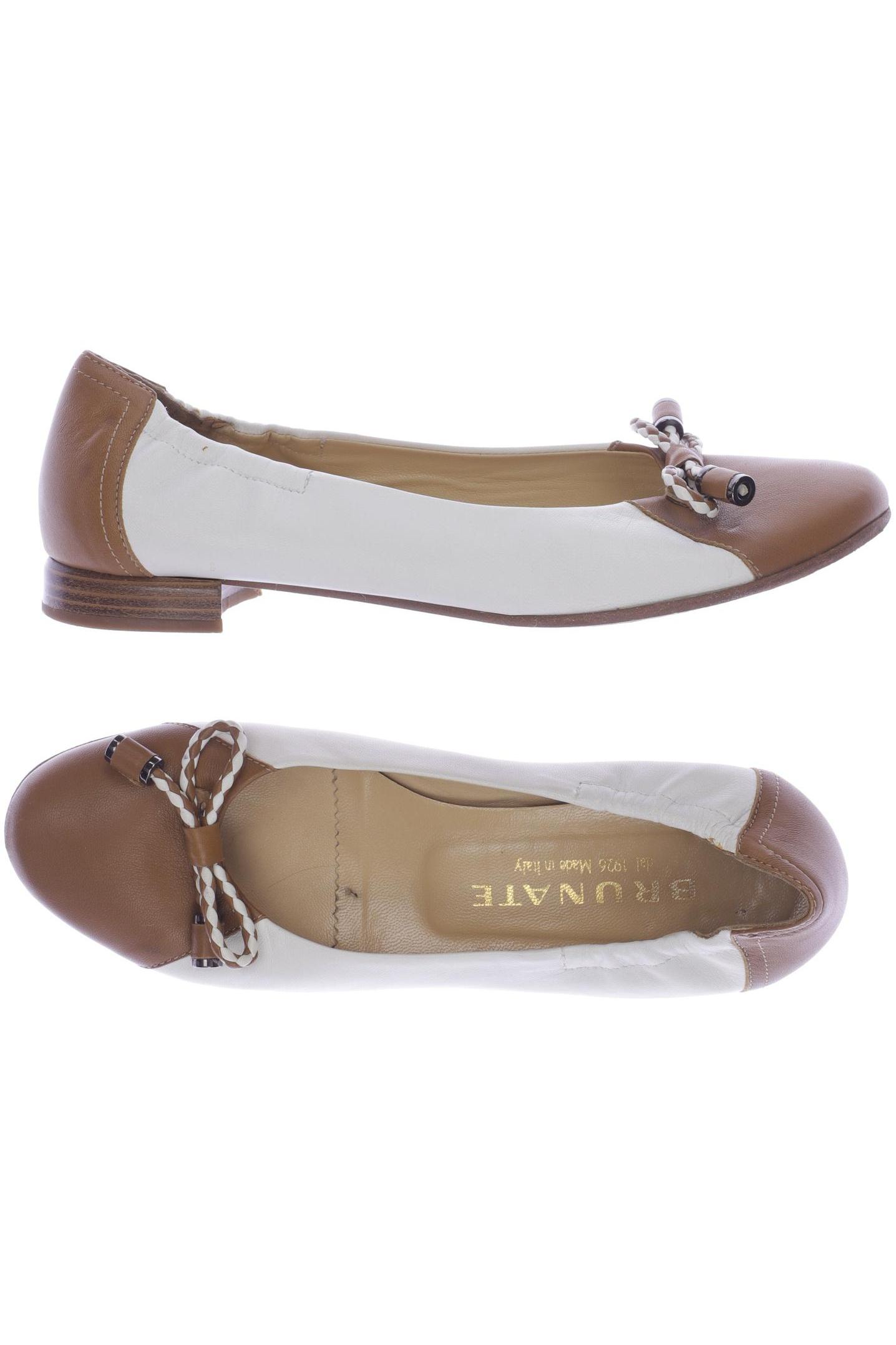 

BRUNATE Damen Ballerinas, weiß