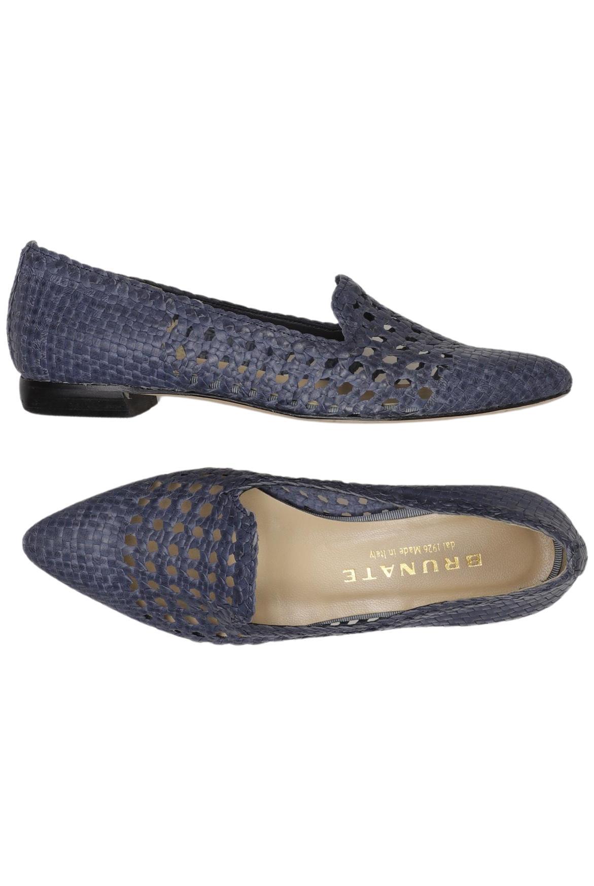 

Brunate Damen Ballerinas, blau, Gr. 37.5