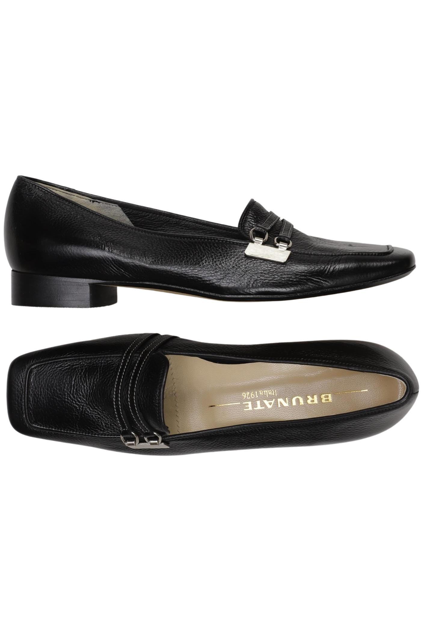 

Brunate Damen Halbschuh, schwarz, Gr. 37.5