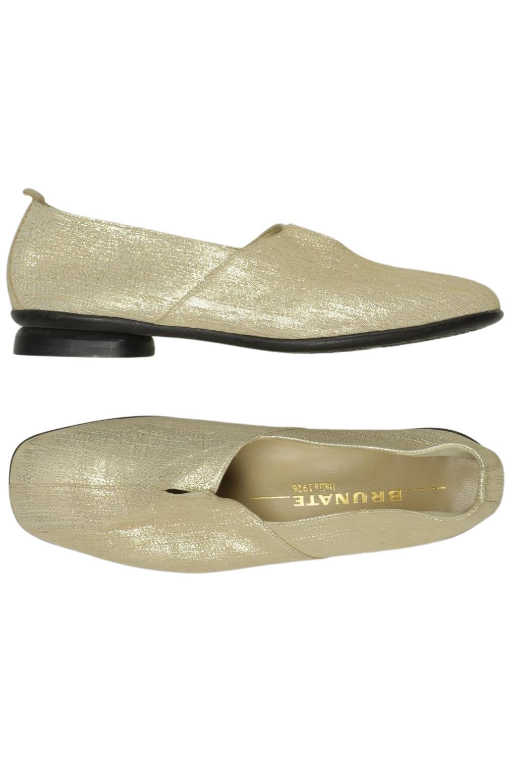 

Brunate Damen Halbschuh, gold, Gr. 38