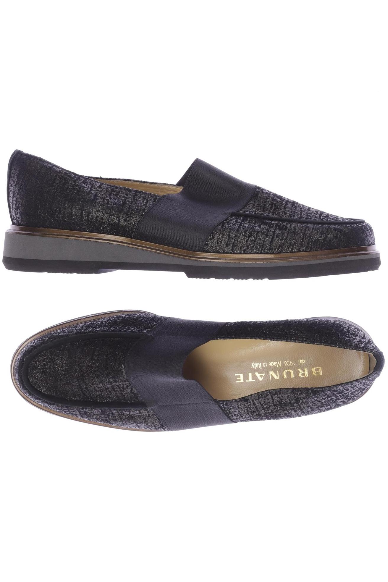 

Brunate Damen Halbschuh, schwarz, Gr. 40.5