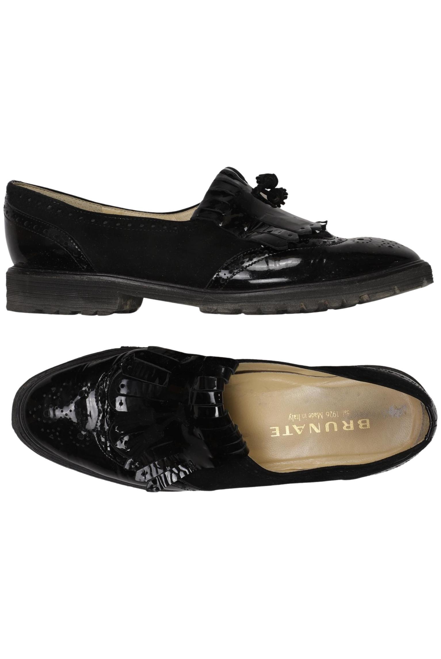 

Brunate Damen Halbschuh, schwarz, Gr. 40.5