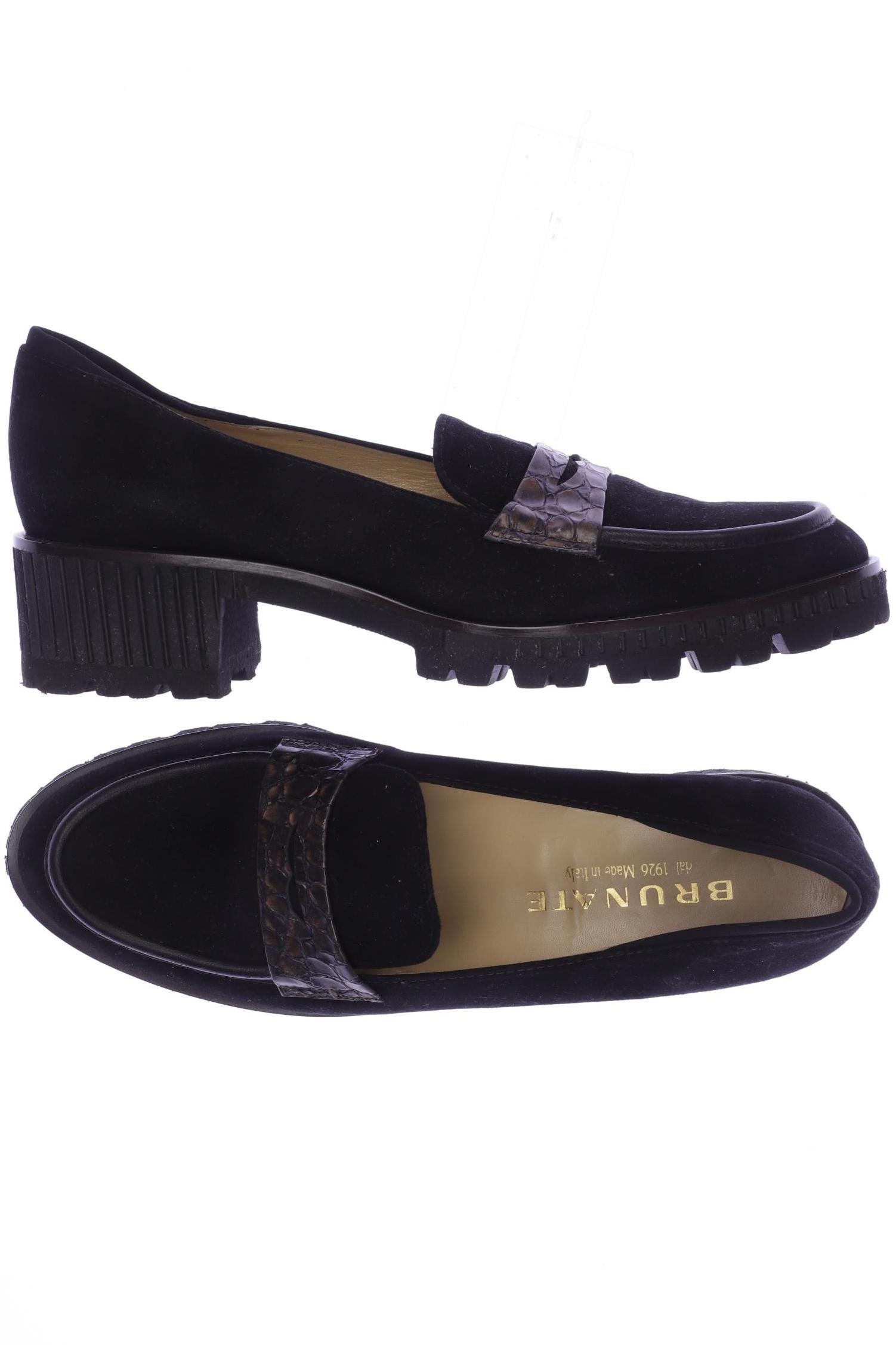 

Brunate Damen Halbschuh, schwarz, Gr. 40