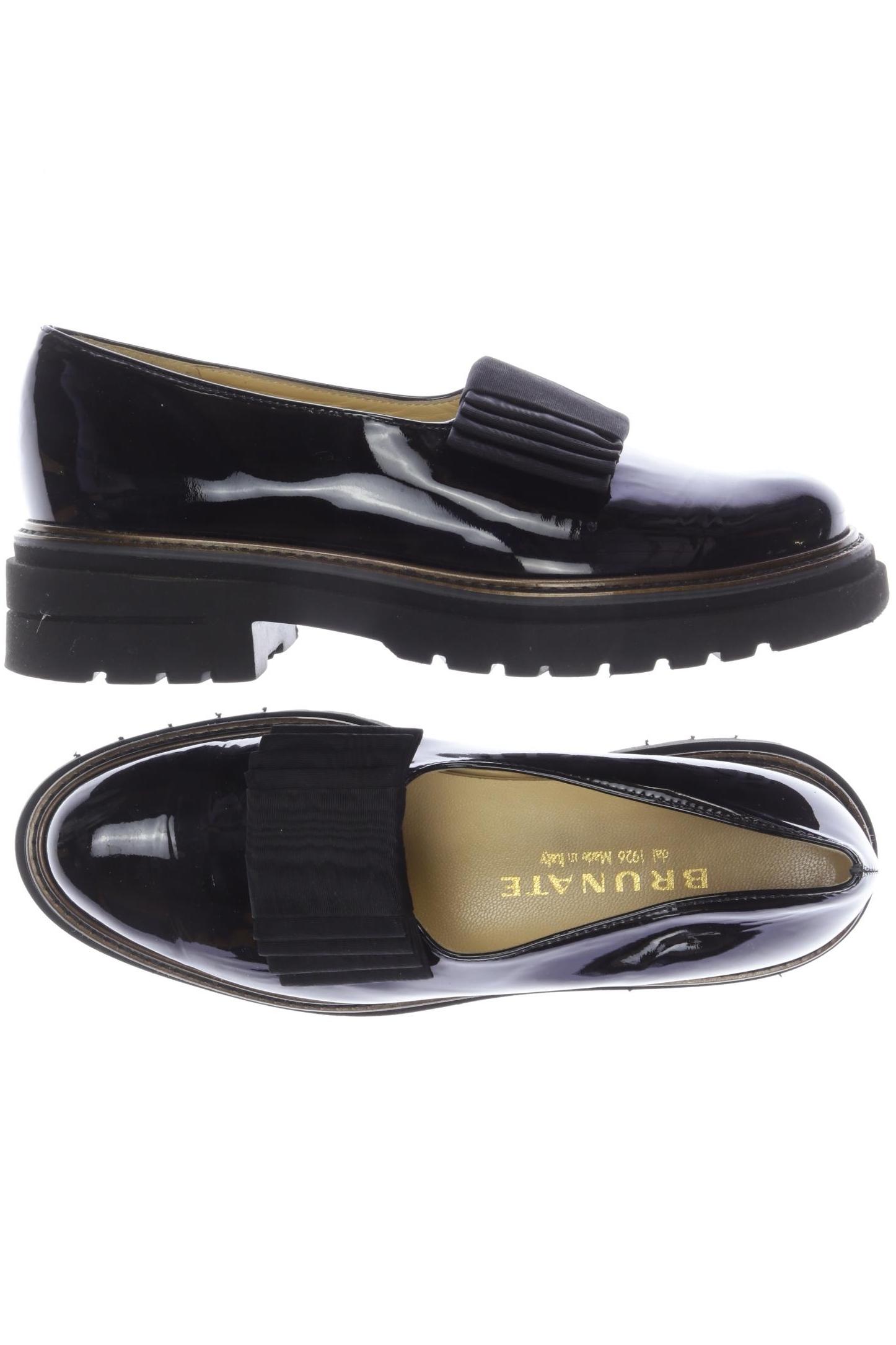 

Brunate Damen Halbschuh, schwarz, Gr. 38