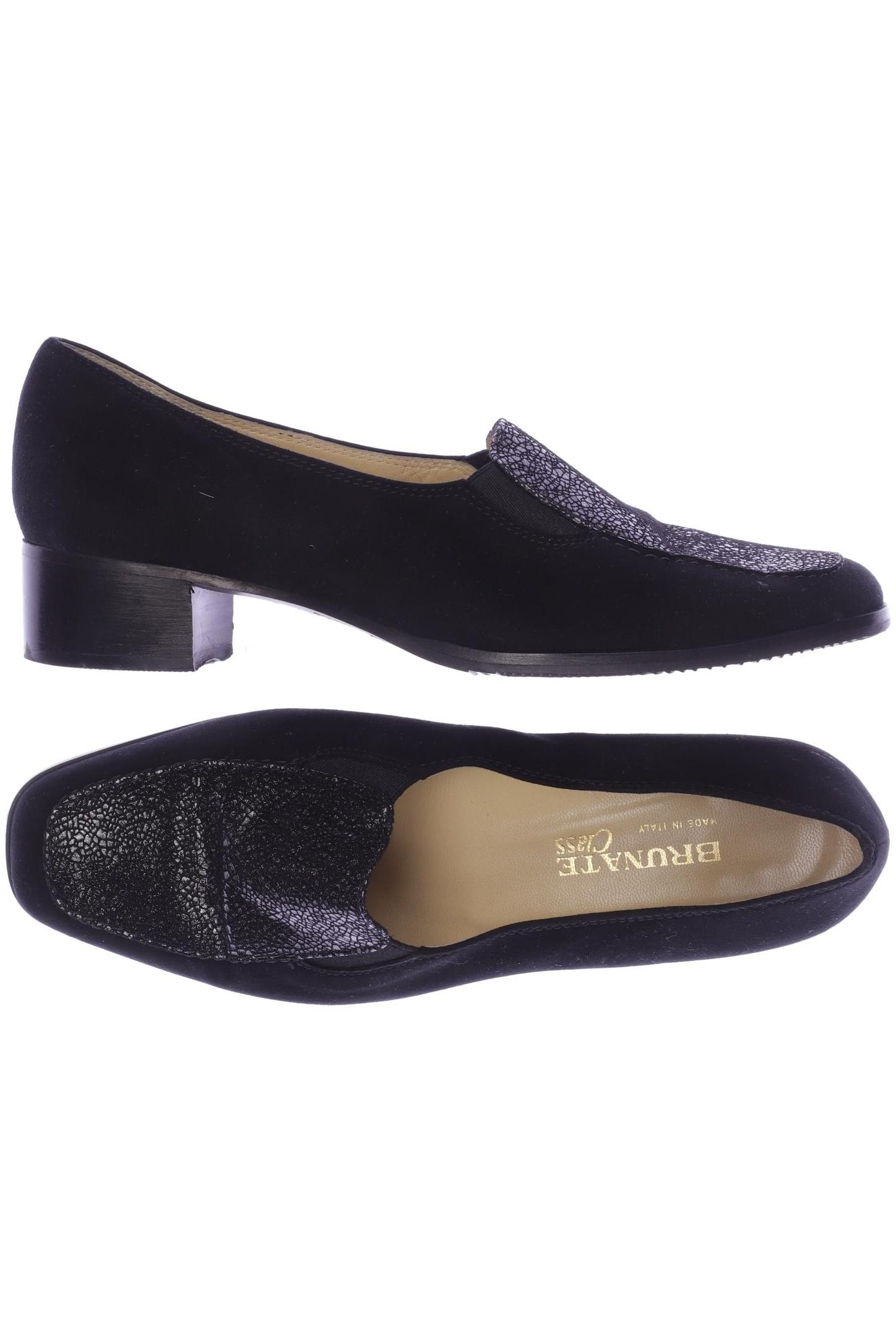 

Brunate Damen Halbschuh, schwarz, Gr. 5