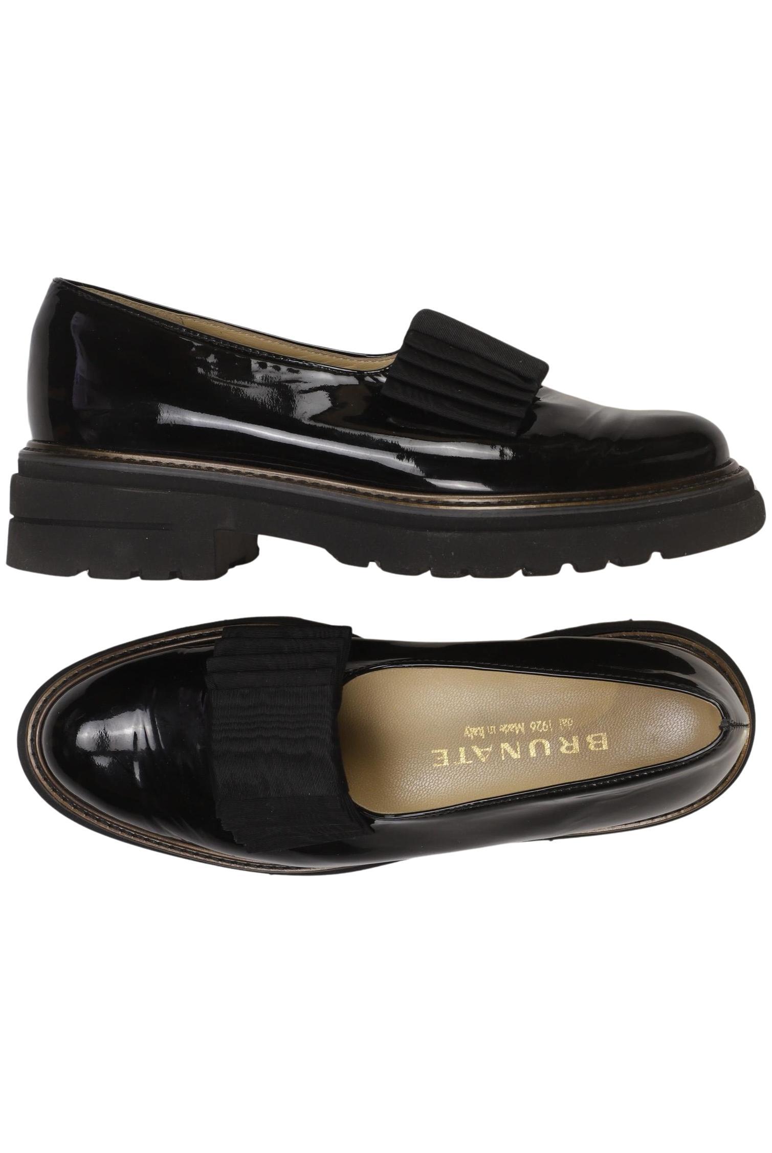 

Brunate Damen Halbschuh, schwarz, Gr. 38