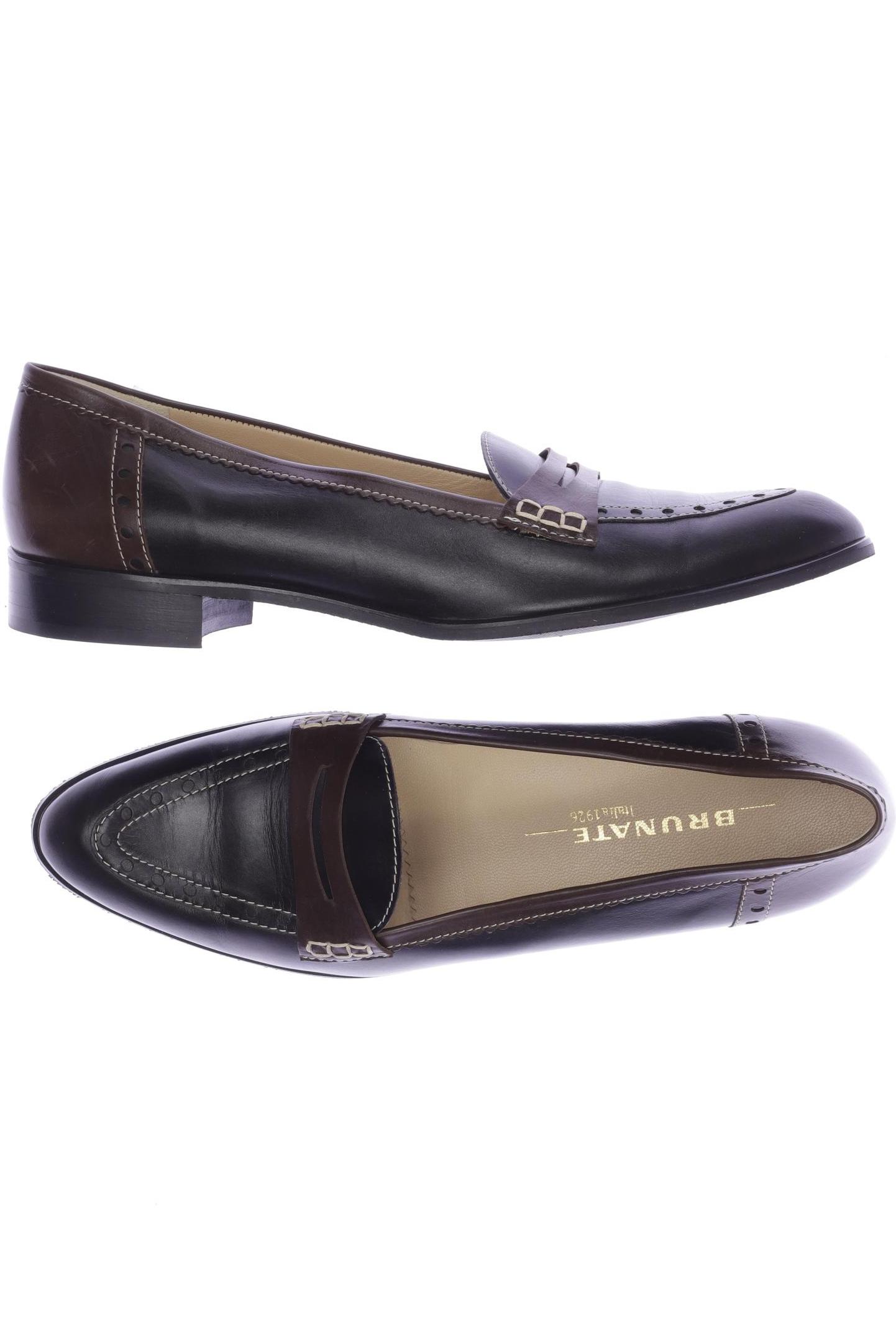 

Brunate Damen Halbschuh, schwarz, Gr. 42.5