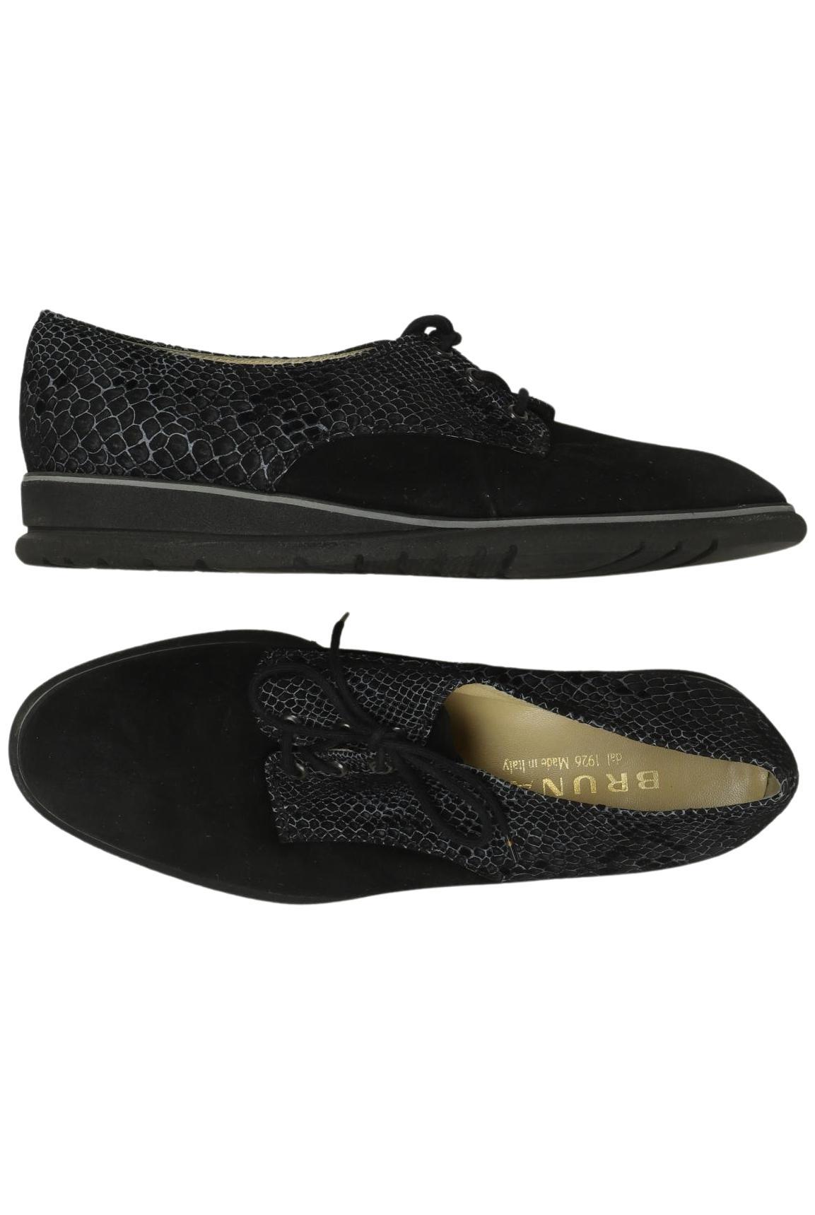 

Brunate Damen Halbschuh, schwarz, Gr. 38.5