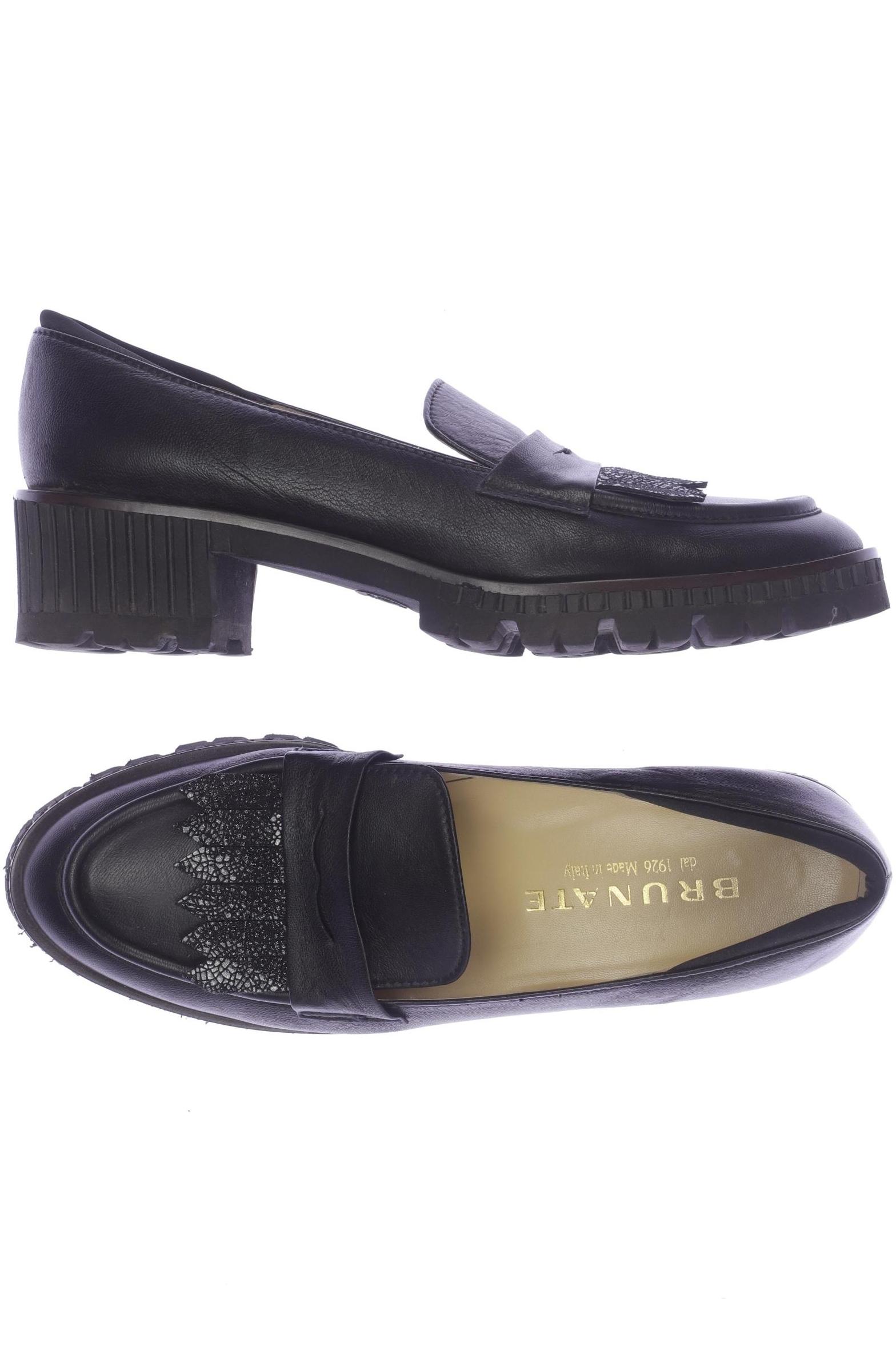 

Brunate Damen Halbschuh, schwarz, Gr. 39