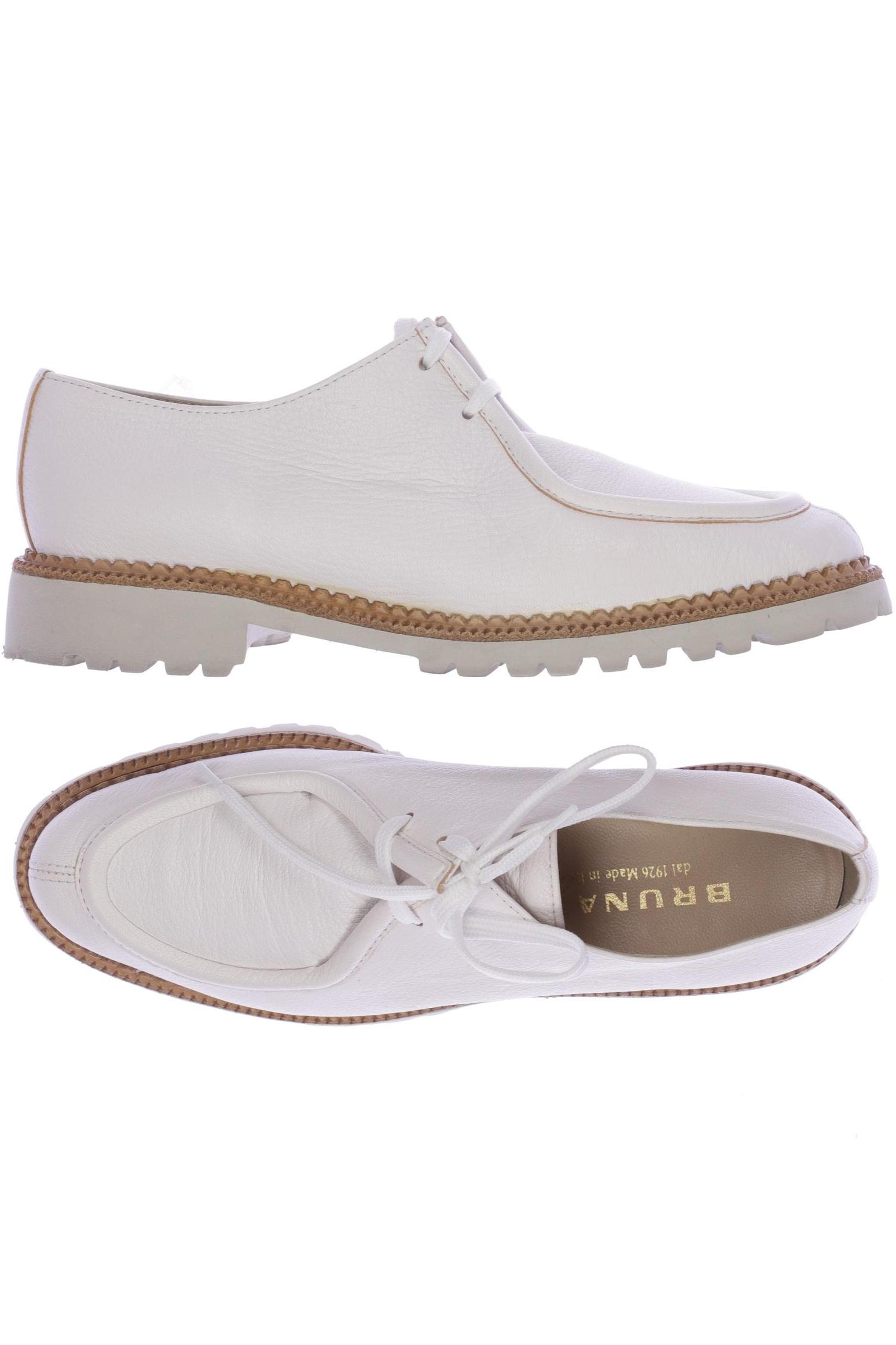

Brunate Damen Halbschuh, weiß, Gr. 38.5