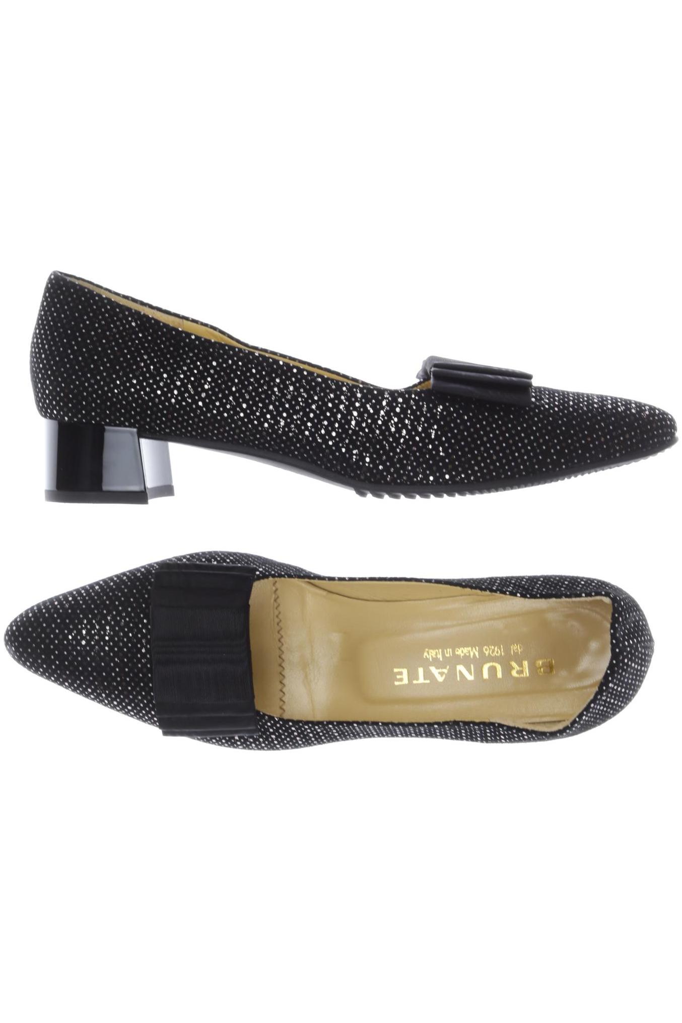 

Brunate Damen Halbschuh, schwarz, Gr. 38