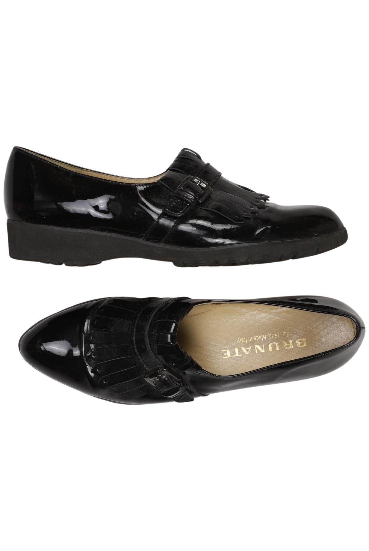 

Brunate Damen Halbschuh, schwarz, Gr. 39.5