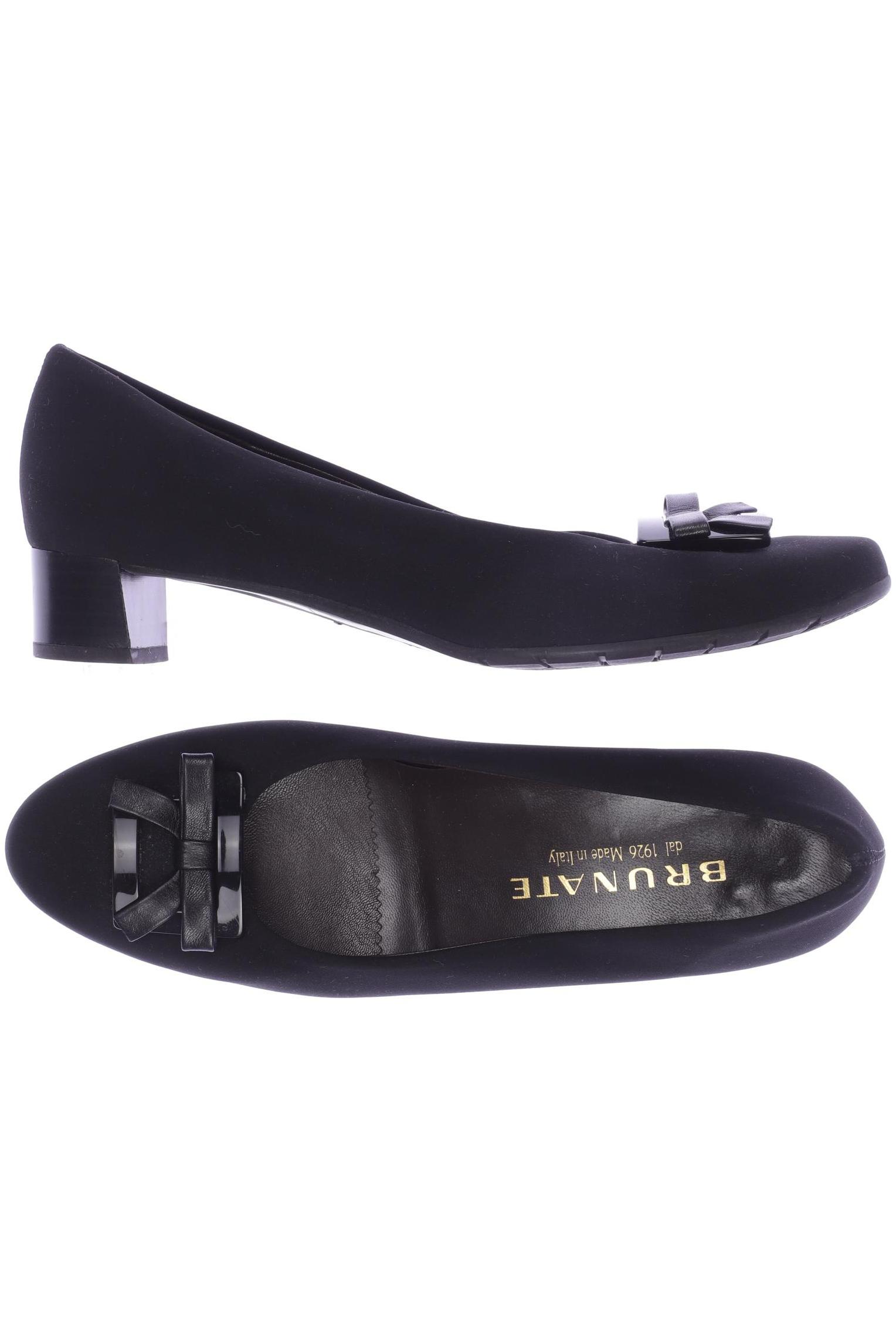 

Brunate Damen Pumps, schwarz, Gr. 38.5