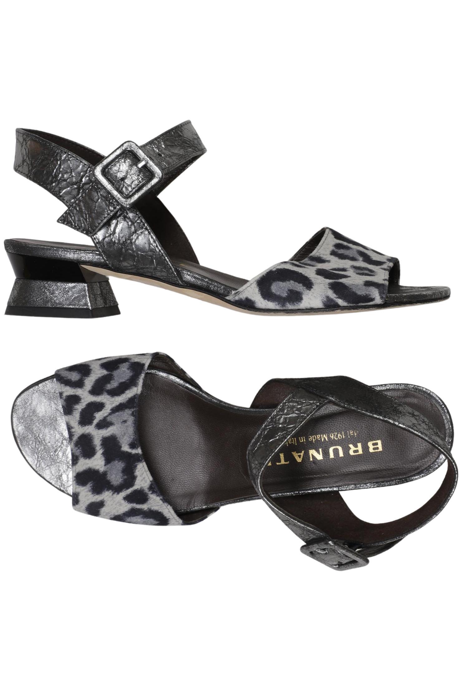 

Brunate Damen Sandale, silber, Gr. 37.5