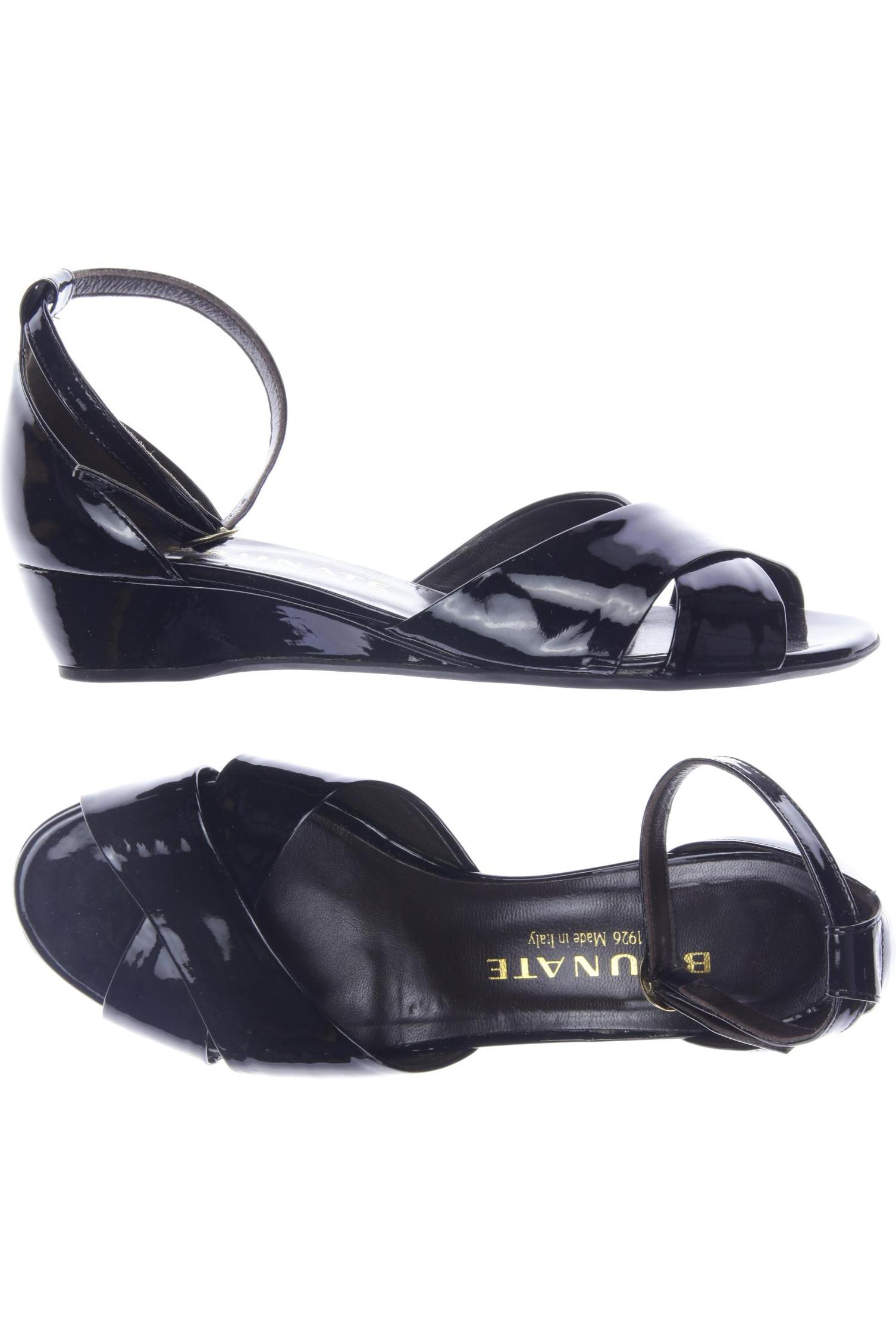 

Brunate Damen Sandale, schwarz, Gr. 39.5