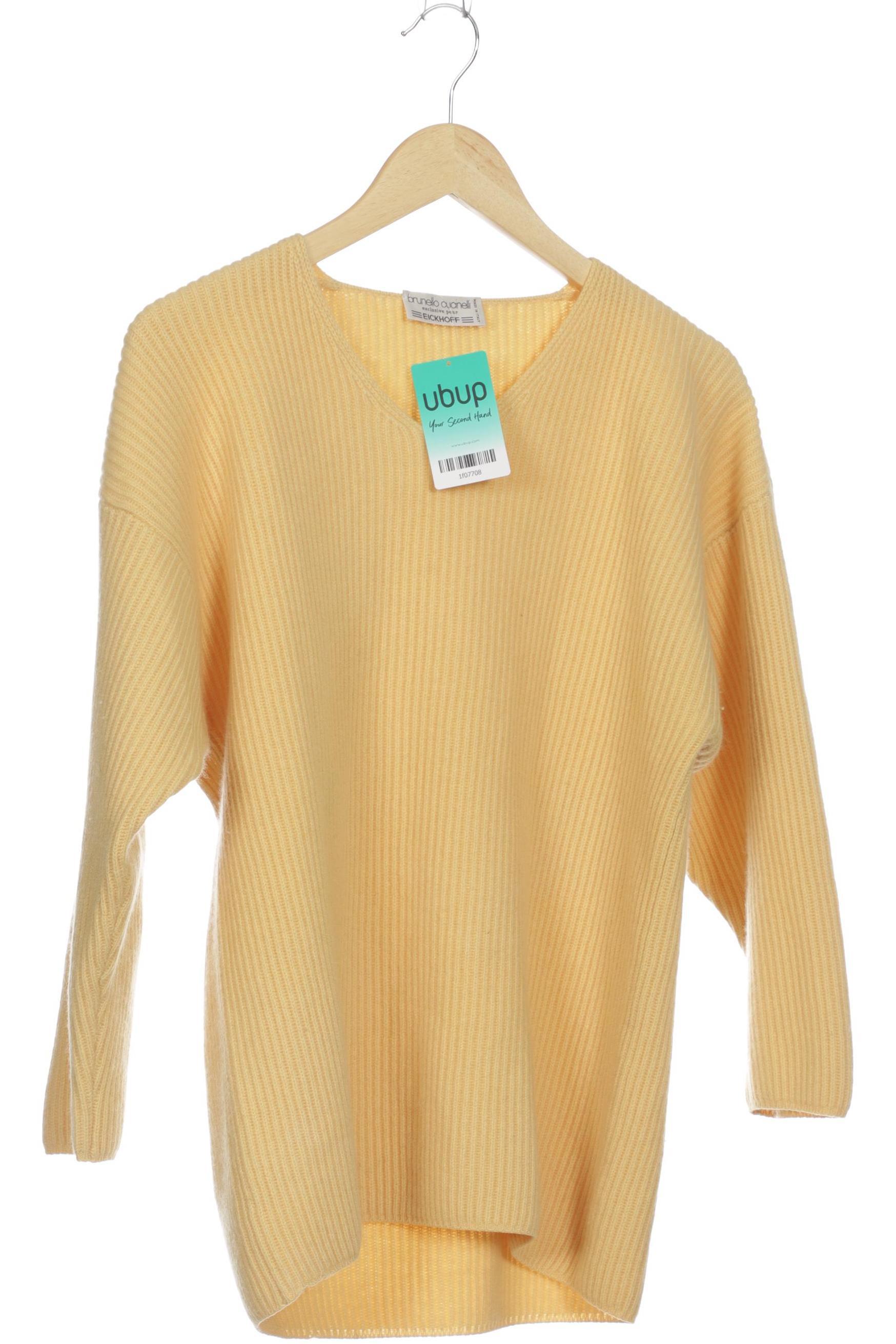 

Brunello Cucinelli Damen Pullover, gelb, Gr.