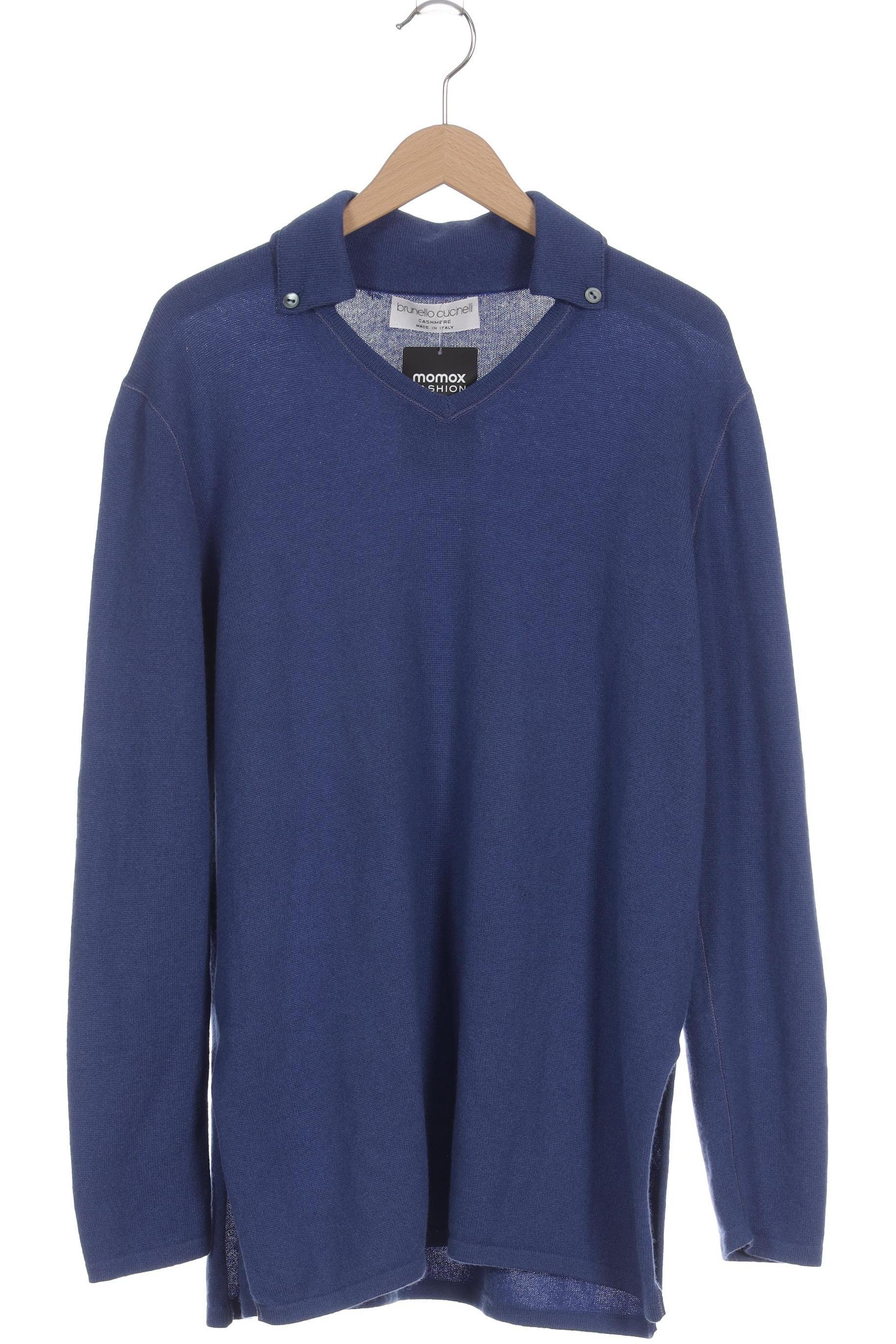 

Brunello Cucinelli Damen Pullover, blau, Gr.
