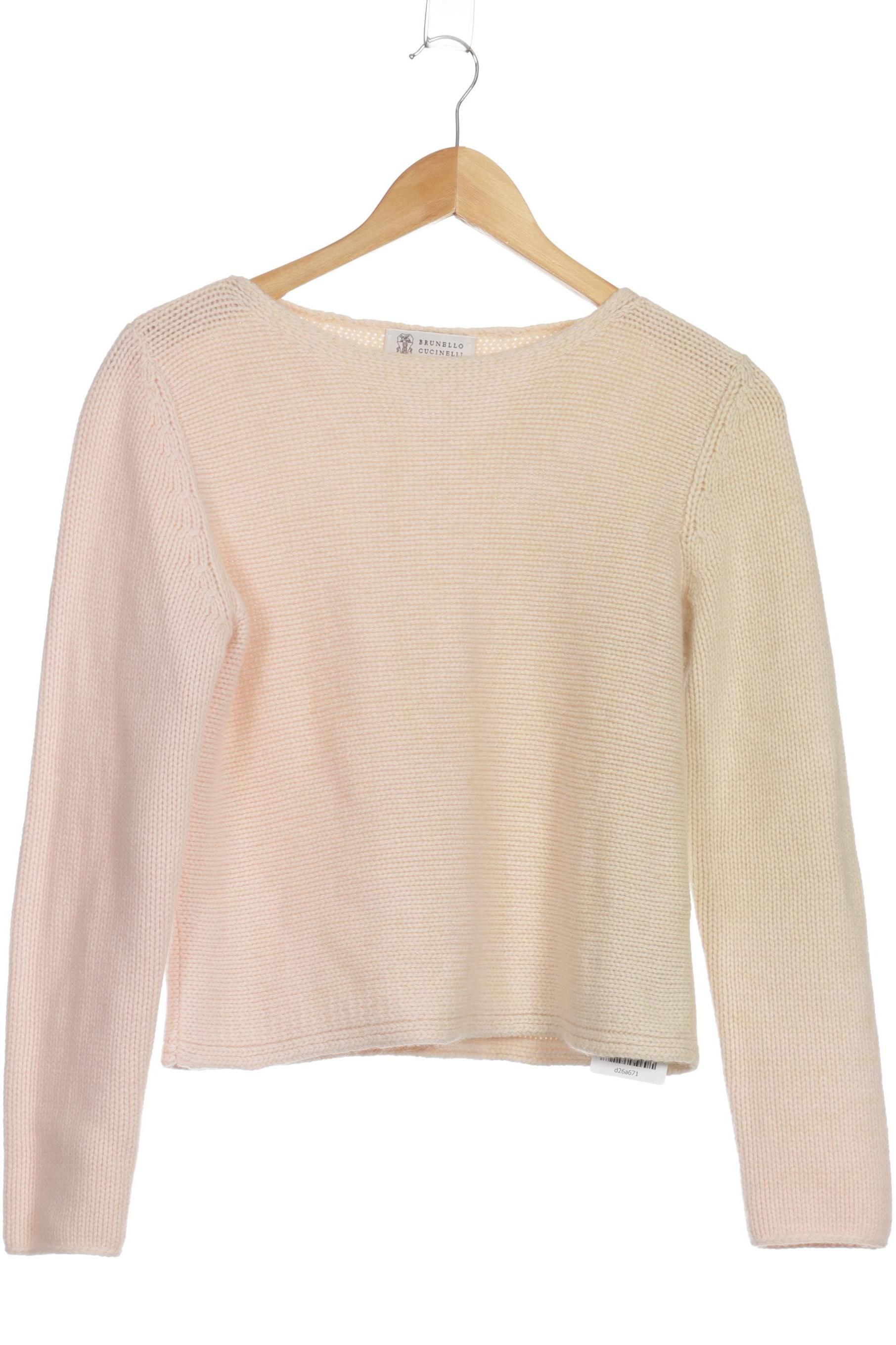 

Brunello Cucinelli Damen Pullover, beige, Gr.