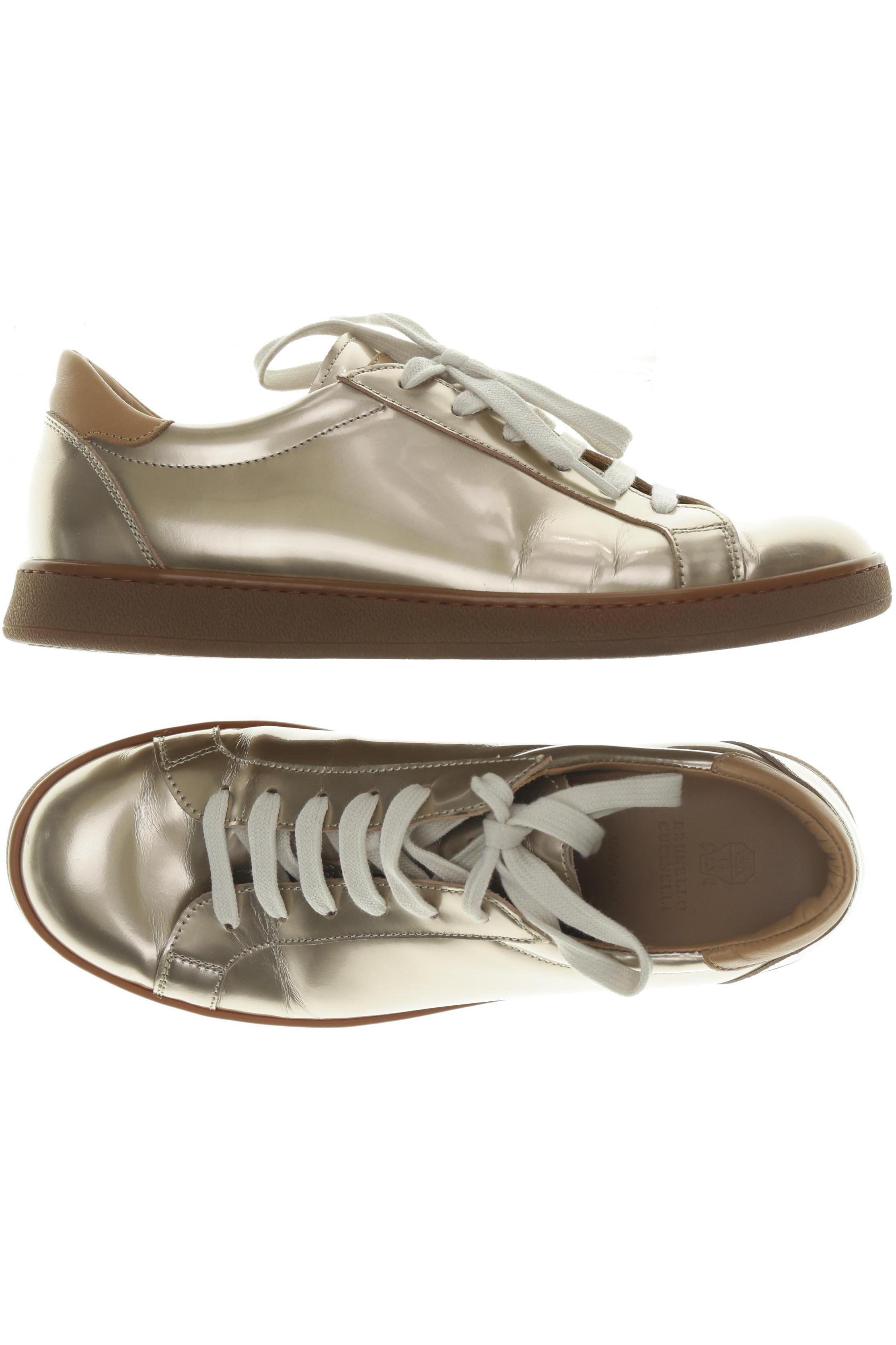 

Brunello Cucinelli Damen Sneakers, silber, Gr. 40