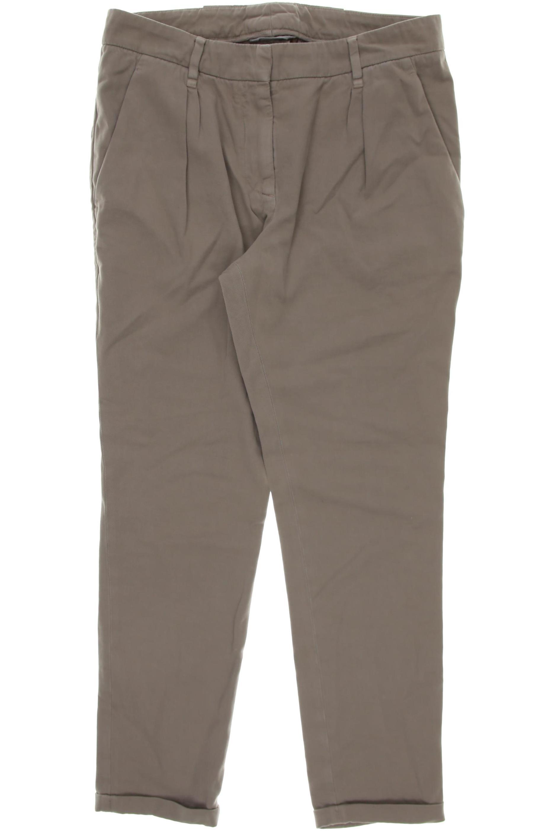 

Brunello Cucinelli Damen Stoffhose, grau, Gr. 36