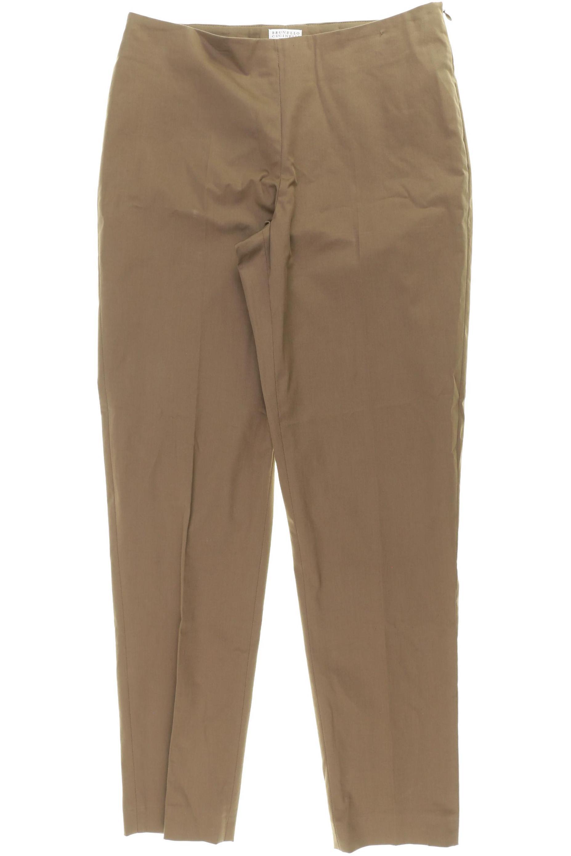 

Brunello Cucinelli Damen Stoffhose, braun, Gr. 36