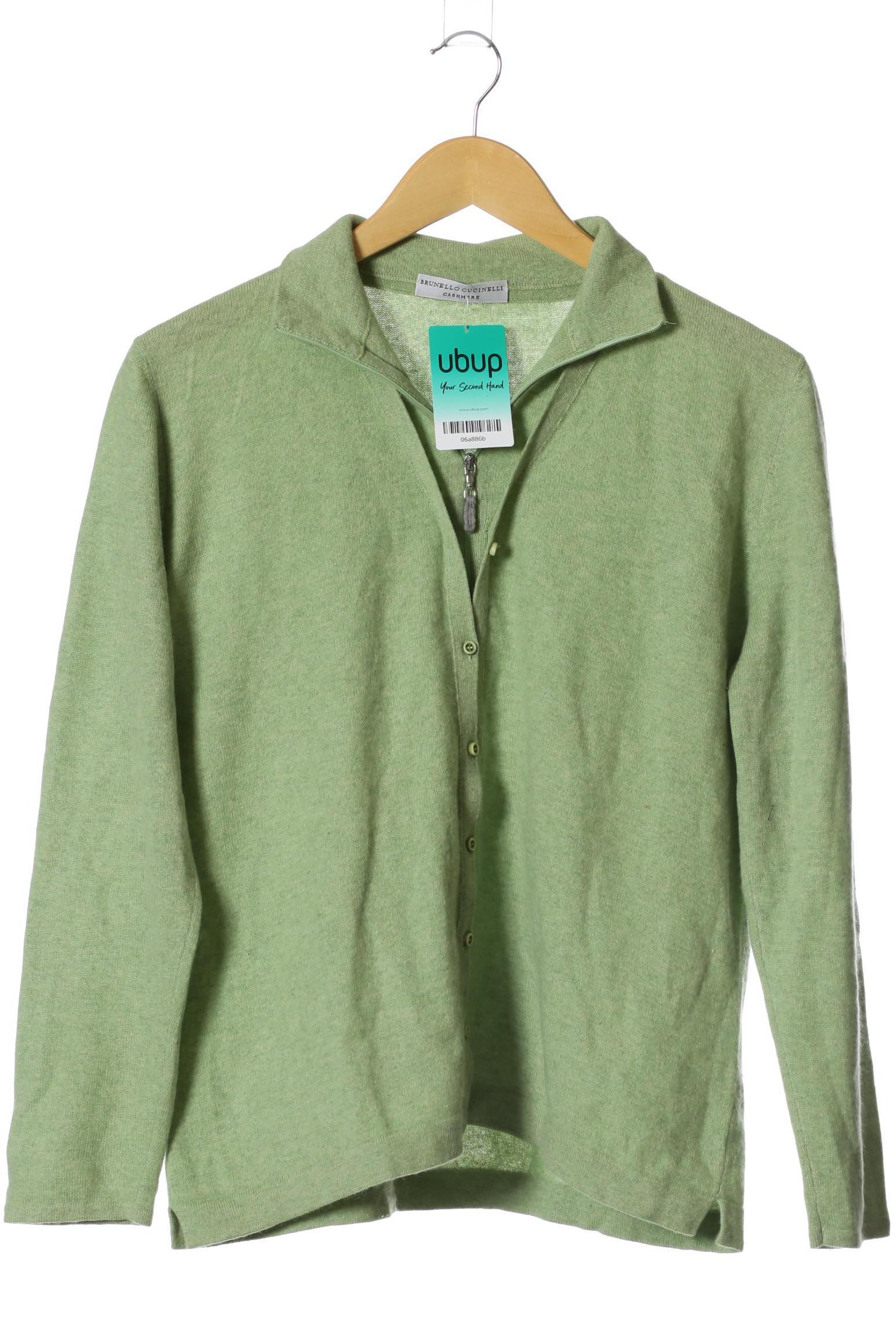 

Brunello Cucinelli Damen Strickjacke, grün, Gr.